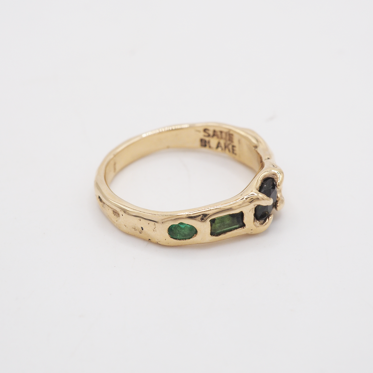 Gold Green Ring-2