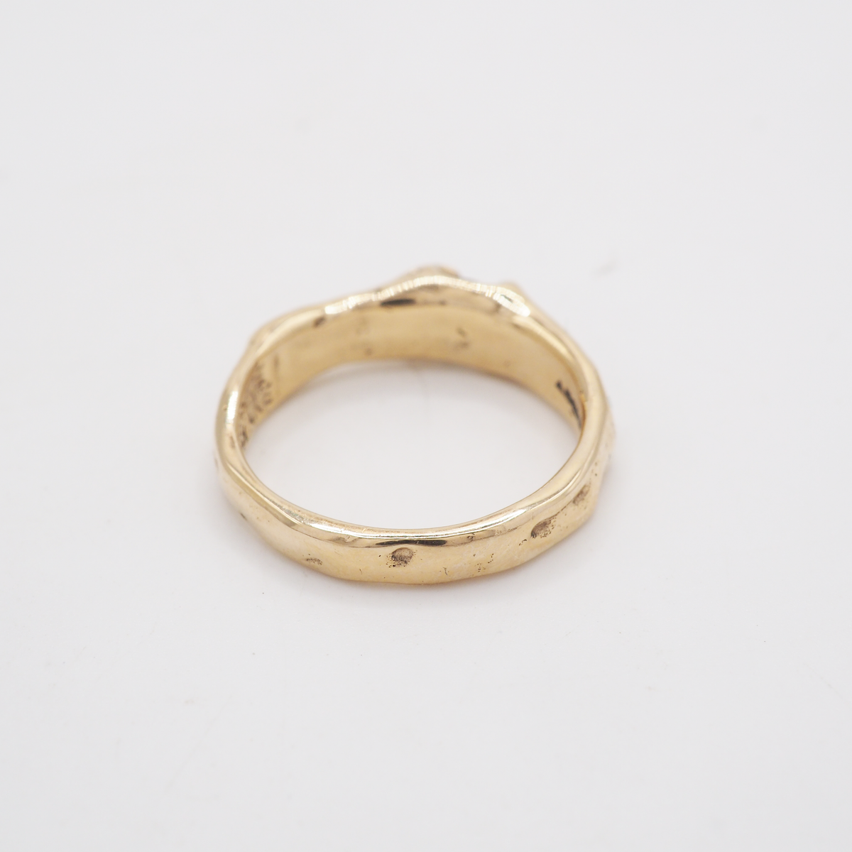 Gold Green Ring-3