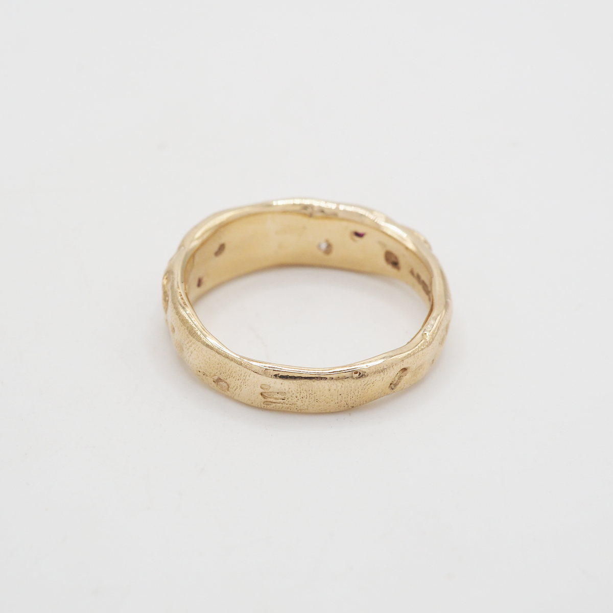 Gold Ruby & Diamond Ring-3