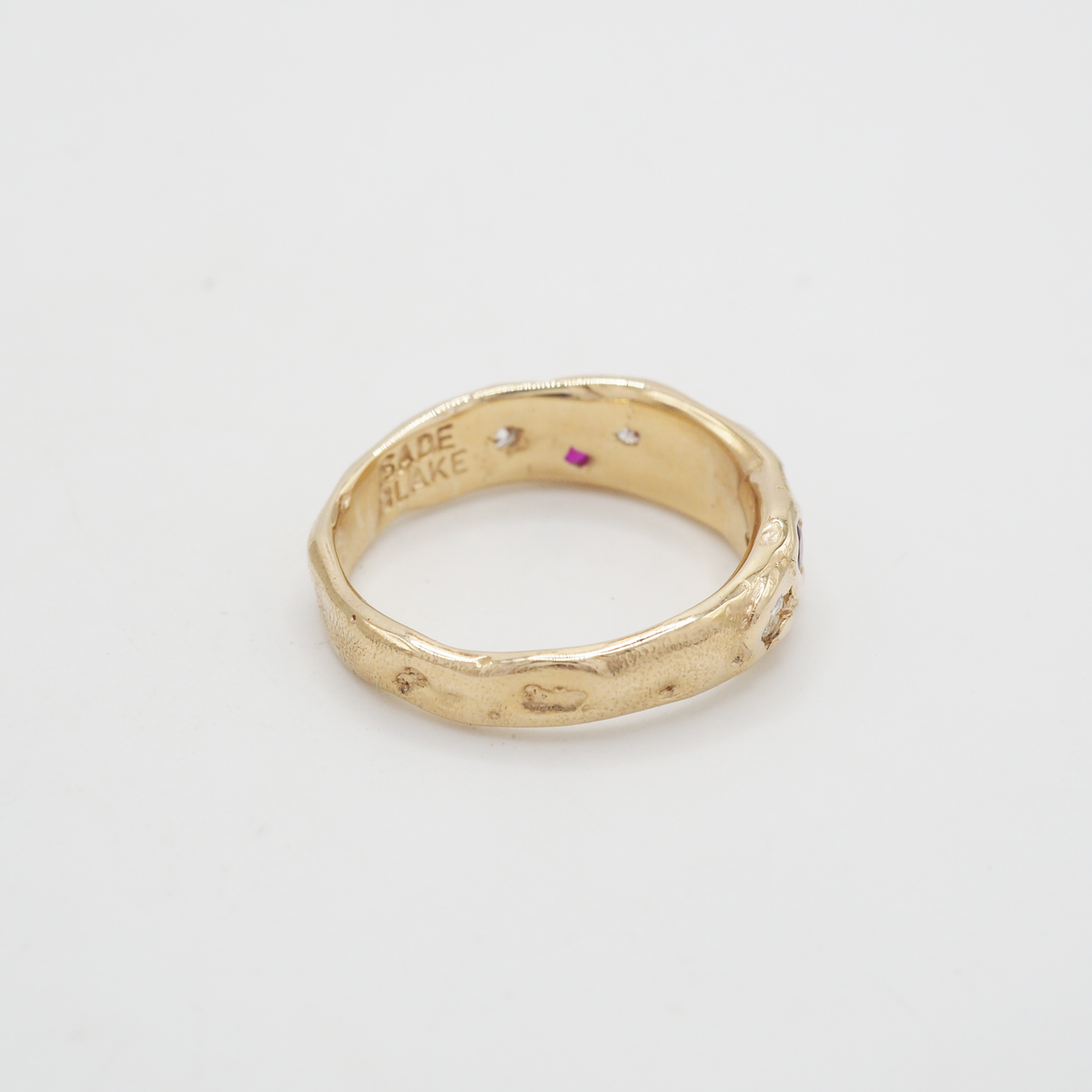 Gold Ruby & Diamond Ring-4
