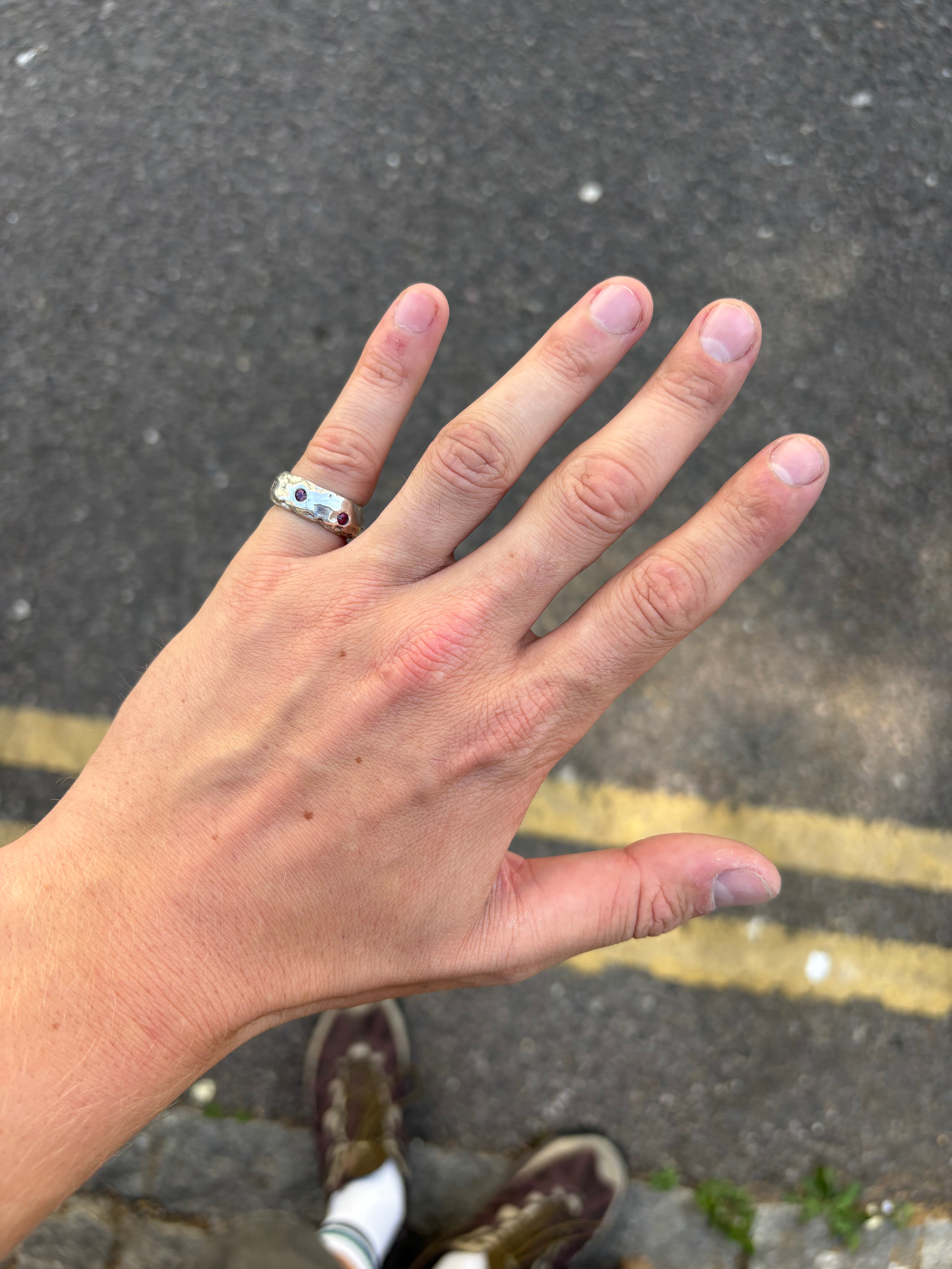 Organic Garnet Band-5