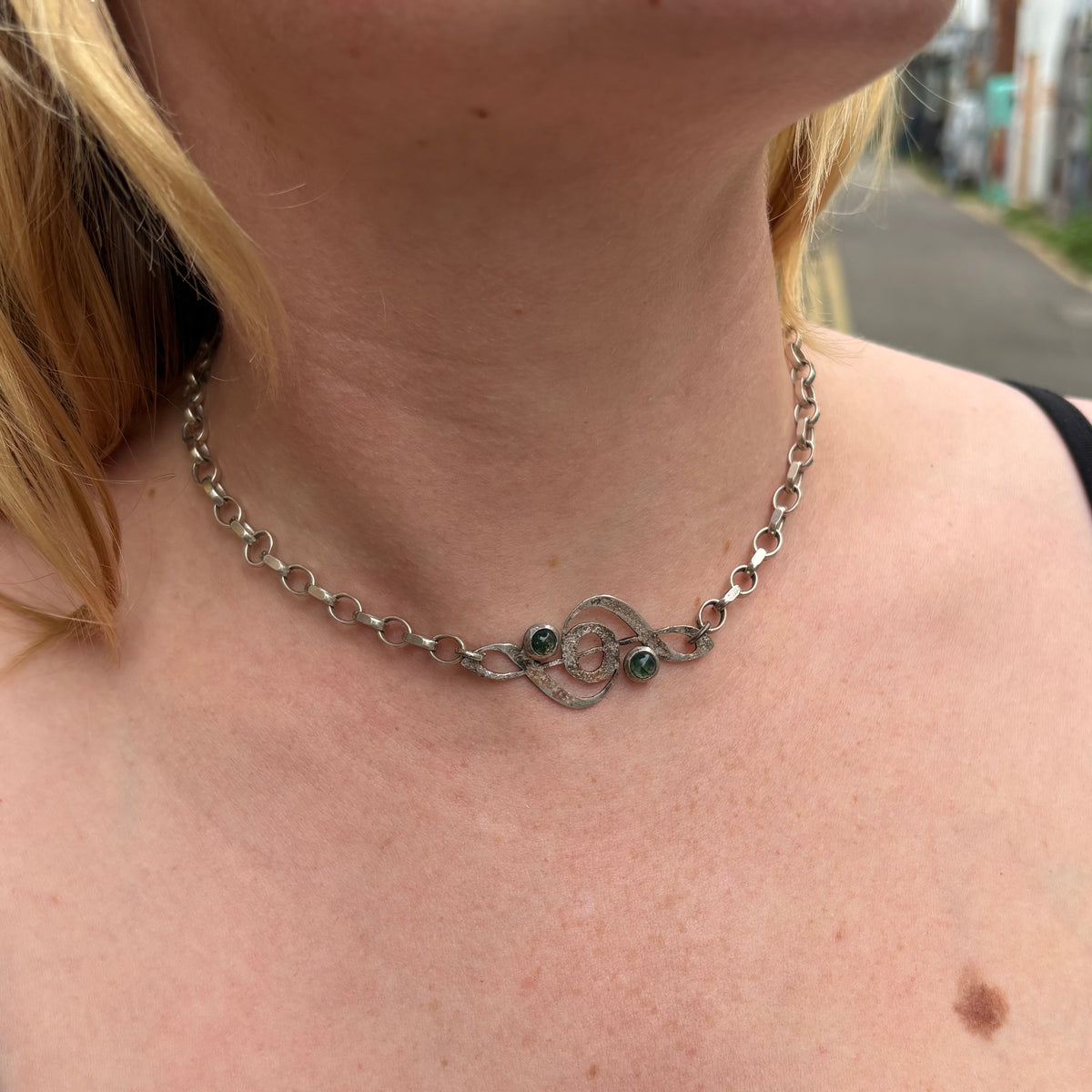 Clef Necklace-2