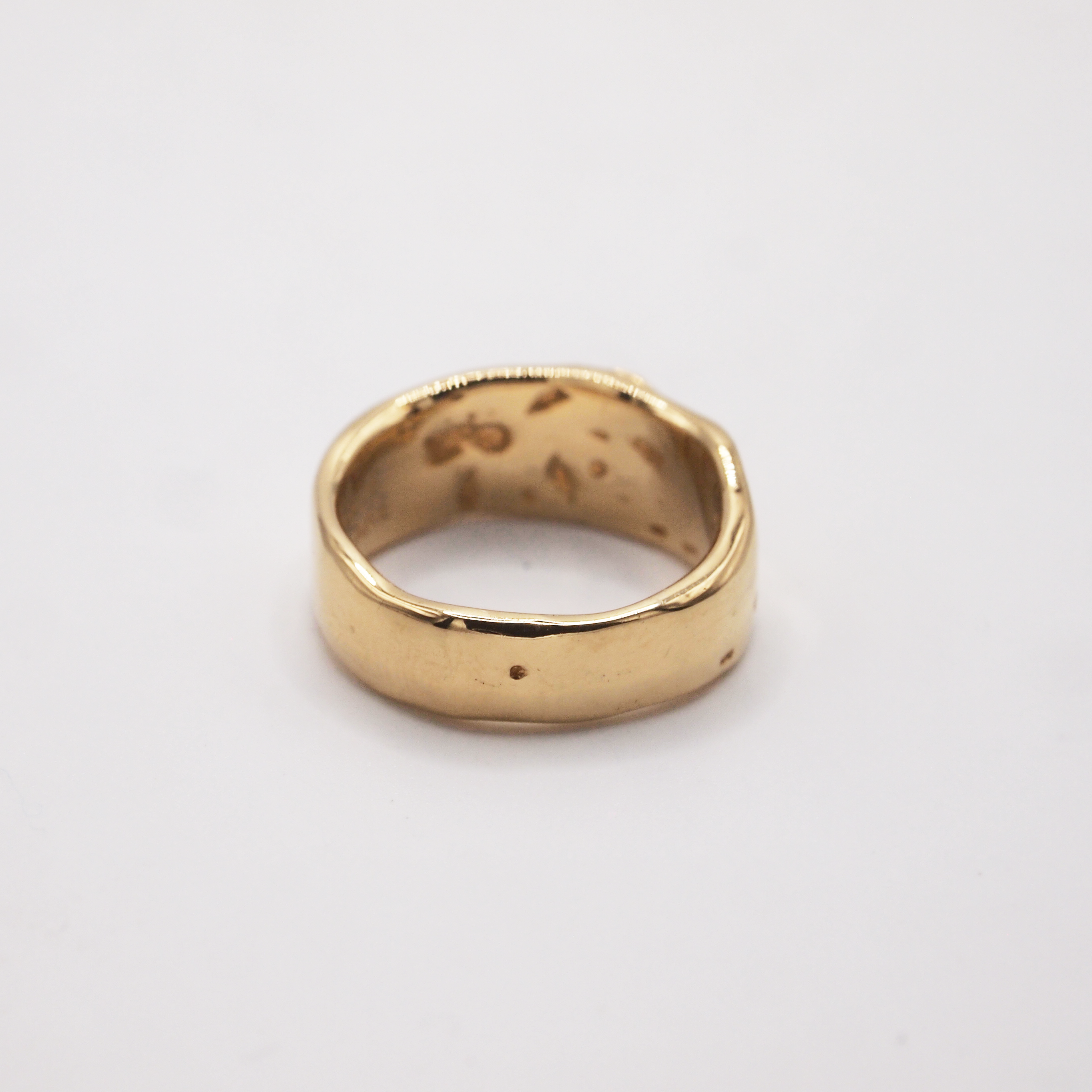 Spiral Gold Vermeil Ring-3