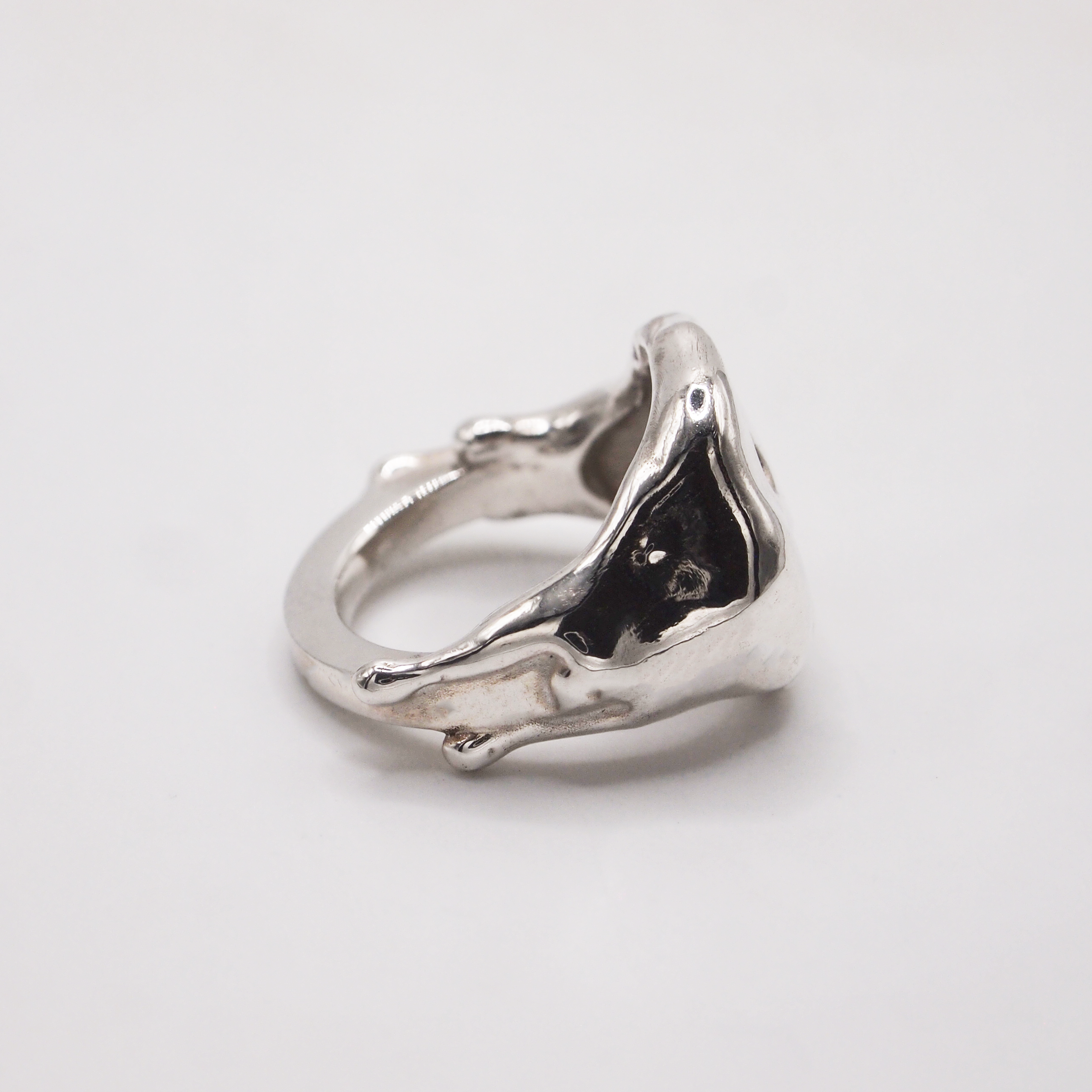 Melted Face Ring-2
