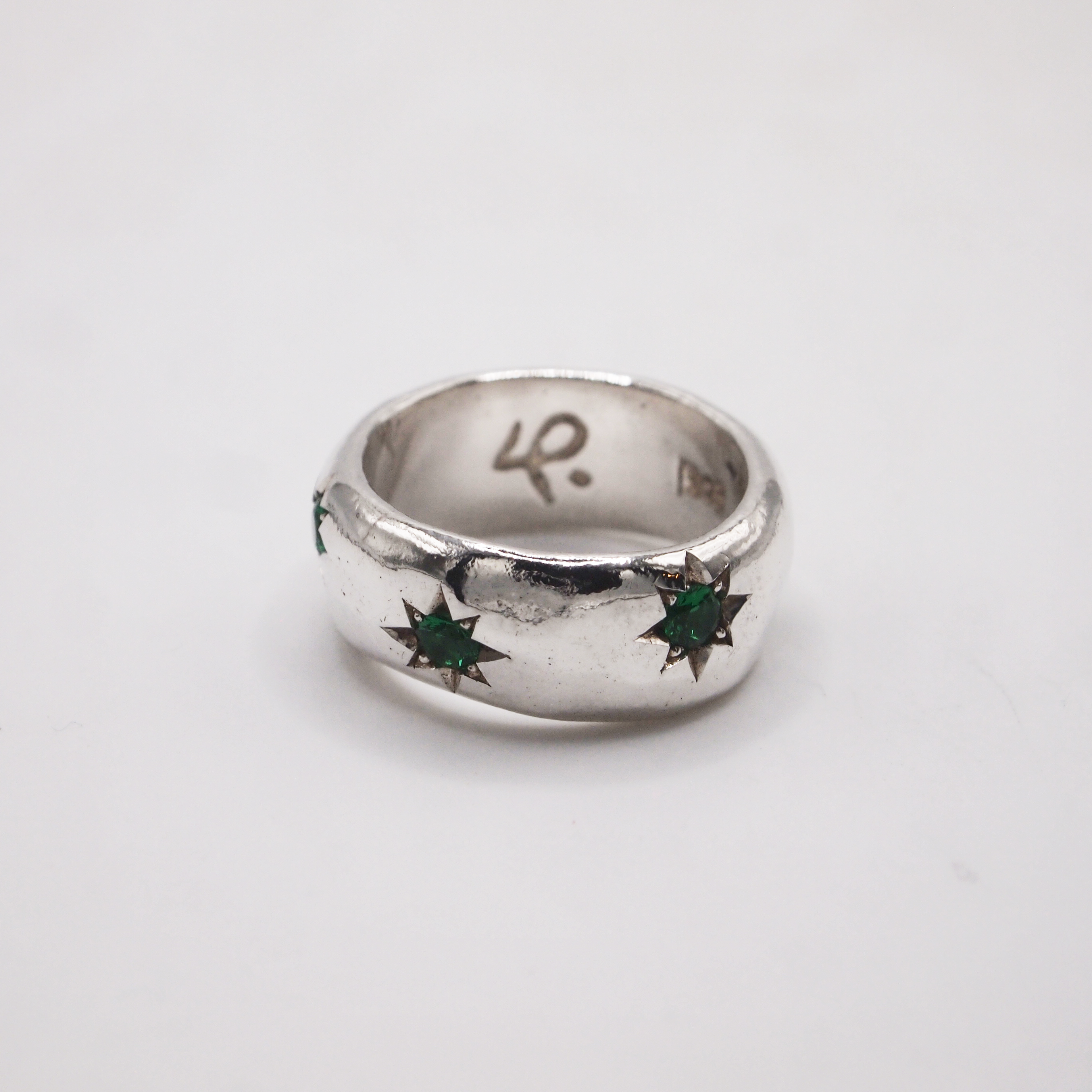 Emerald Stars Ring