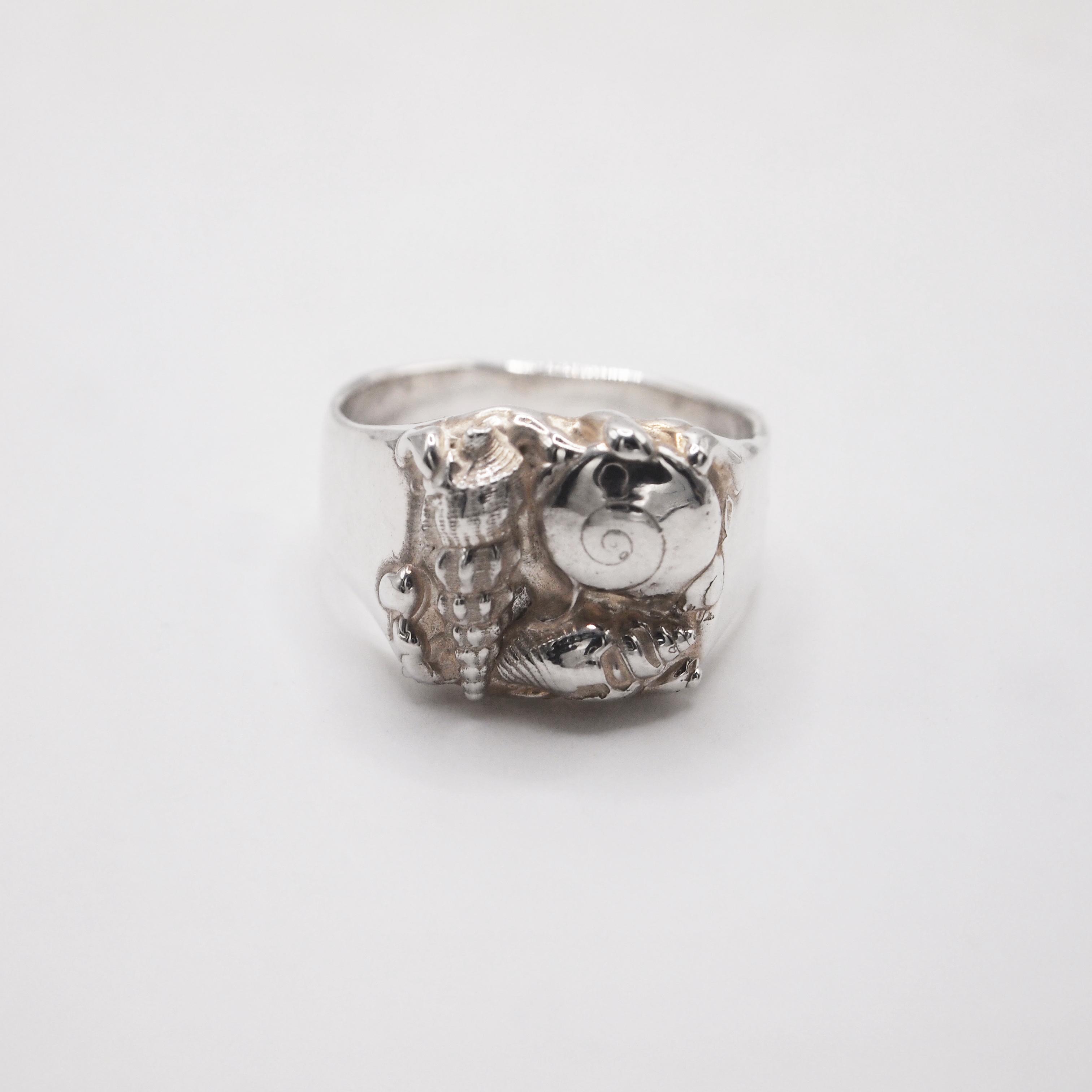 Silver Shell Ring