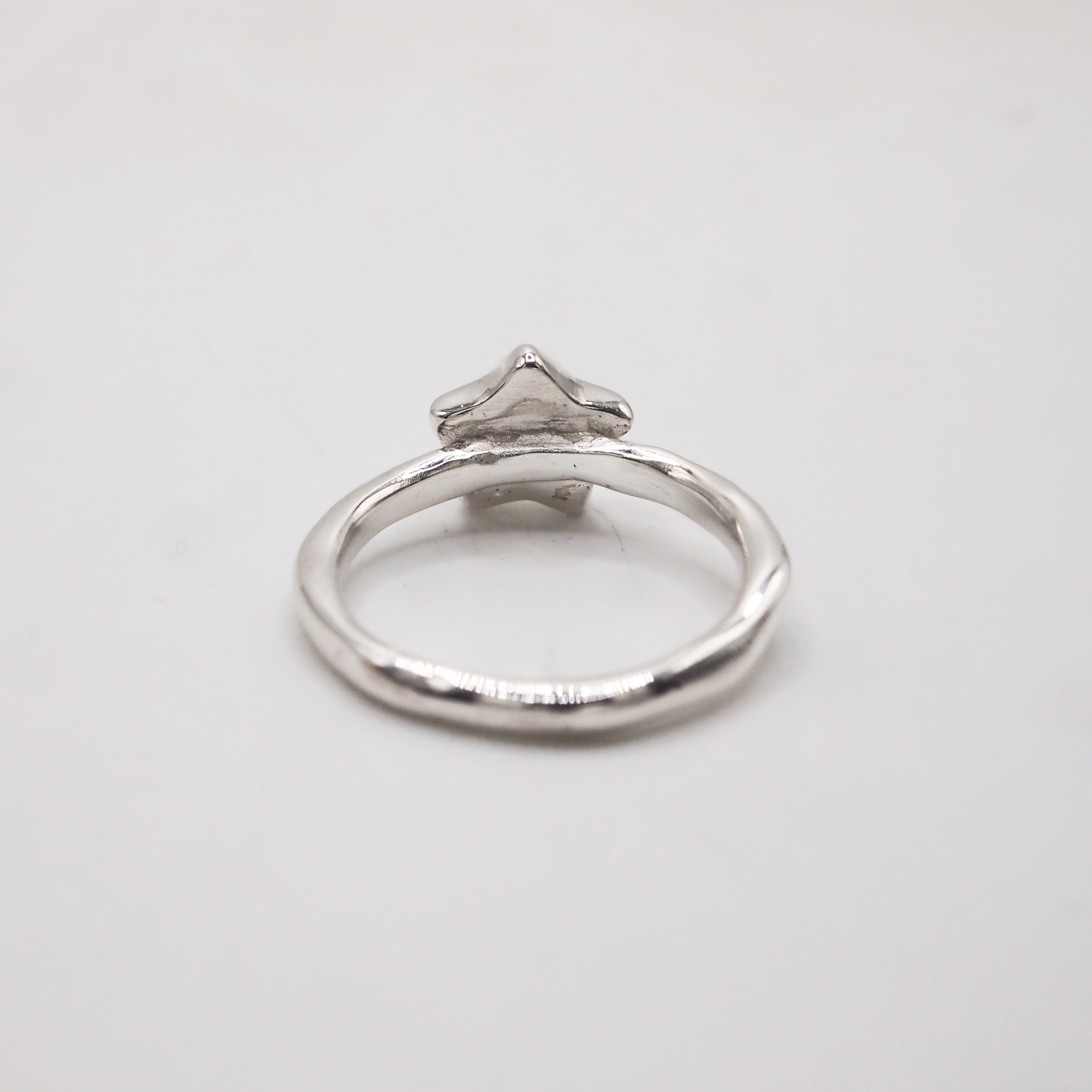 Plain Chunky Star Ring-3