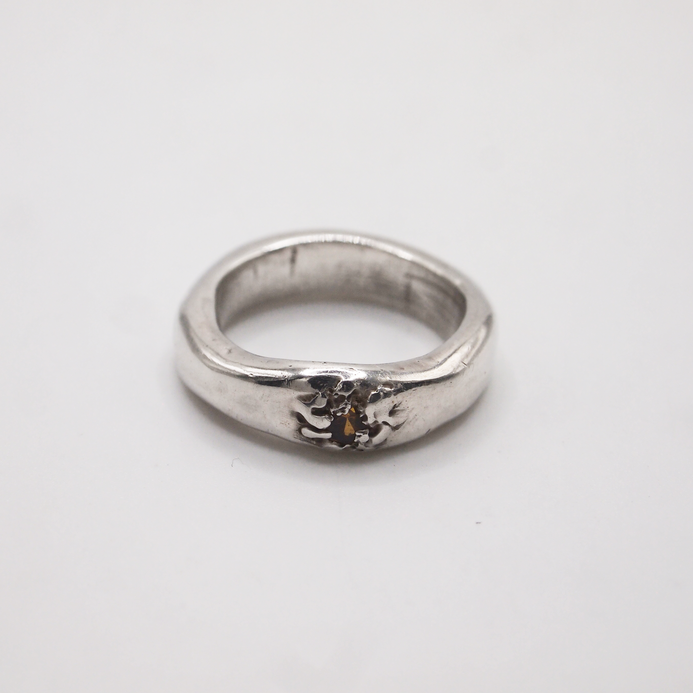 Chunky Silver Band Ring