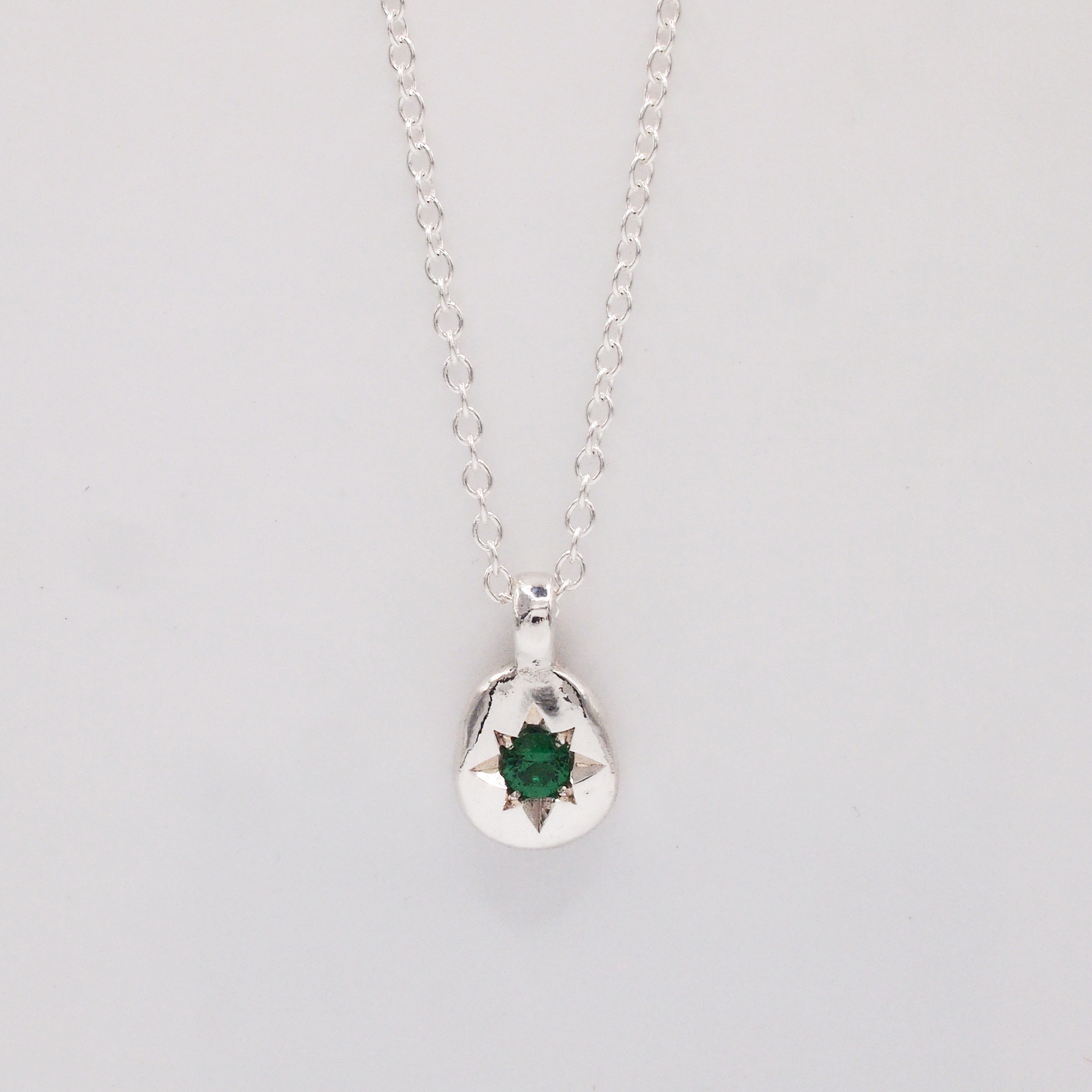 Emerald Drop Pendant