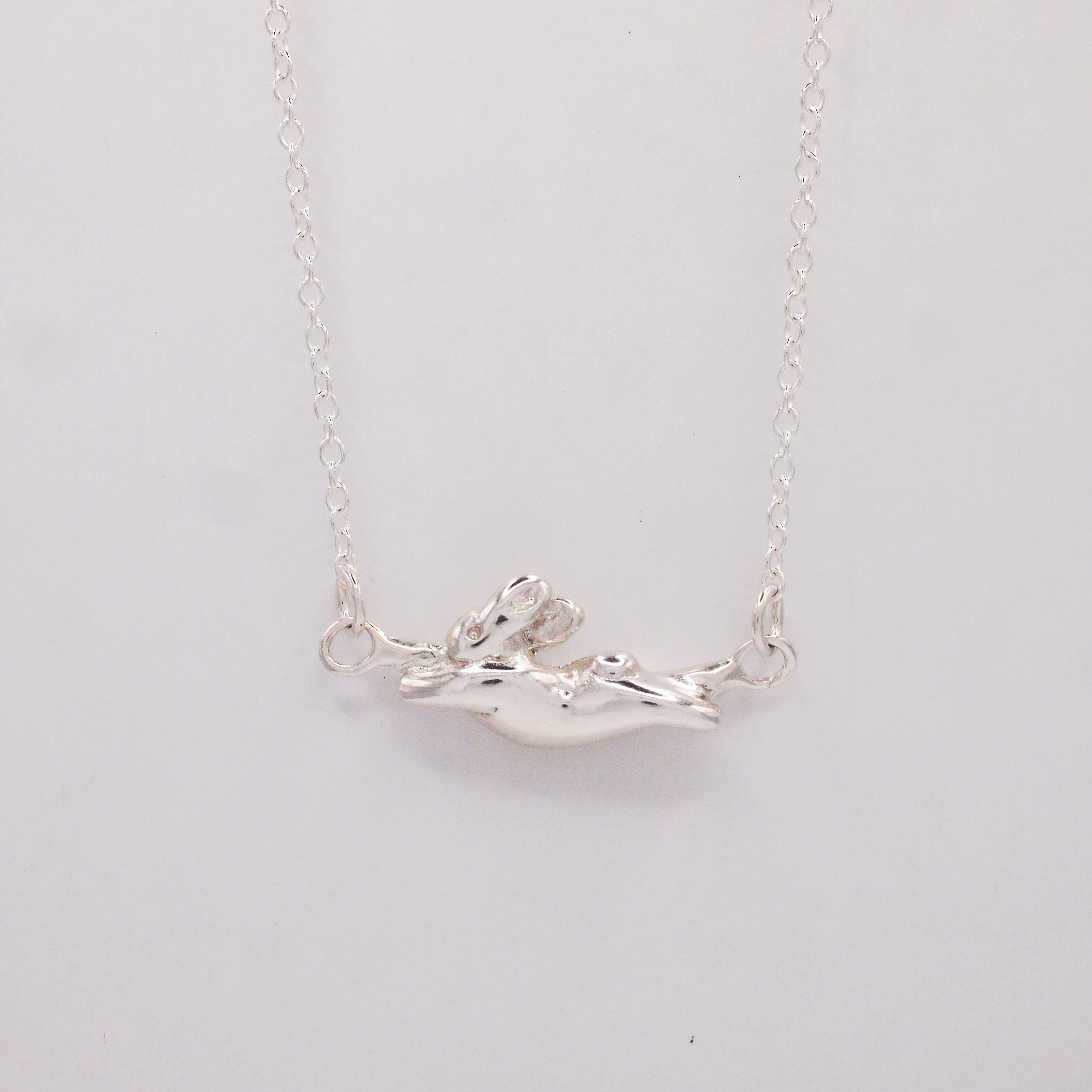 Dancing Bunny Necklace