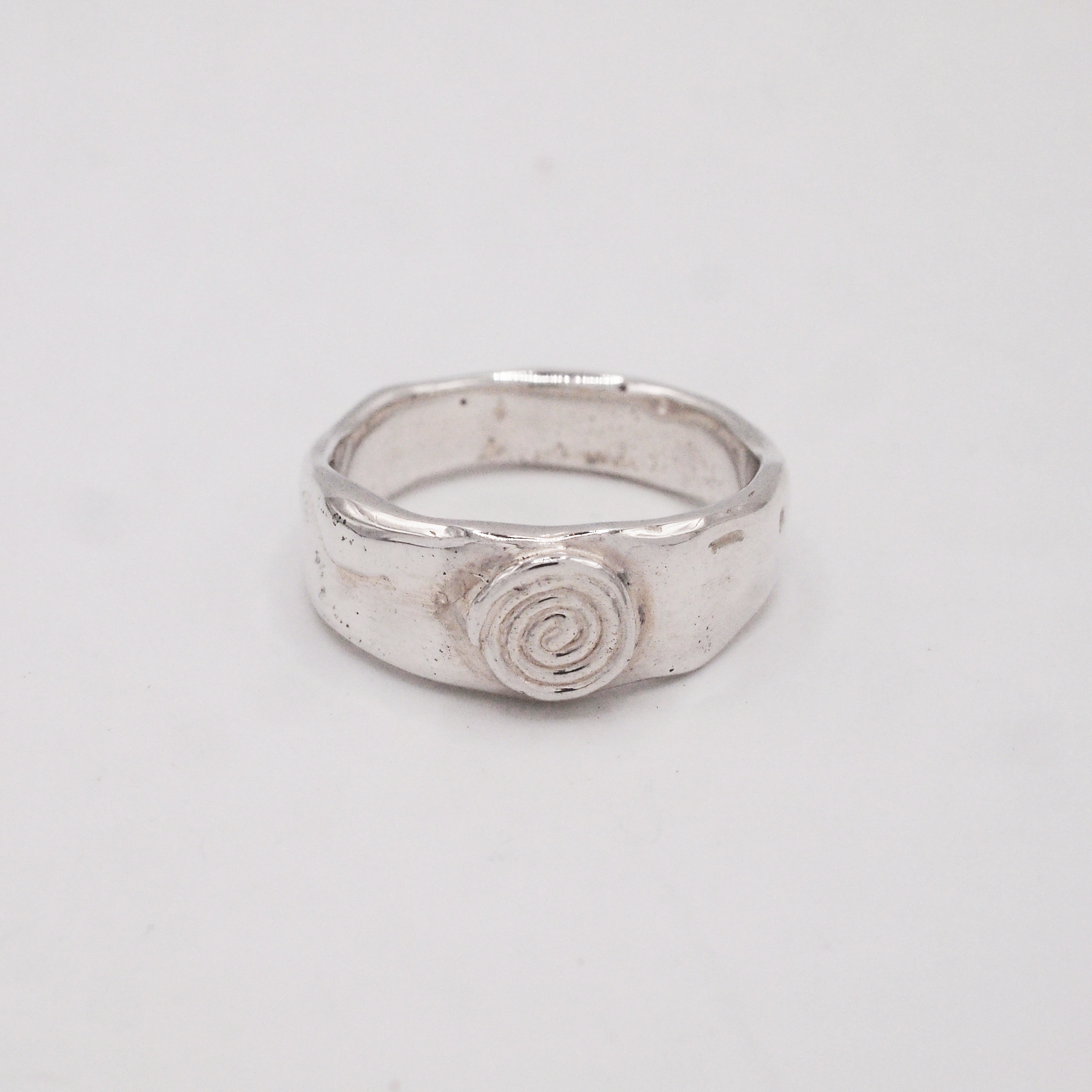 Spiral Silver Ring