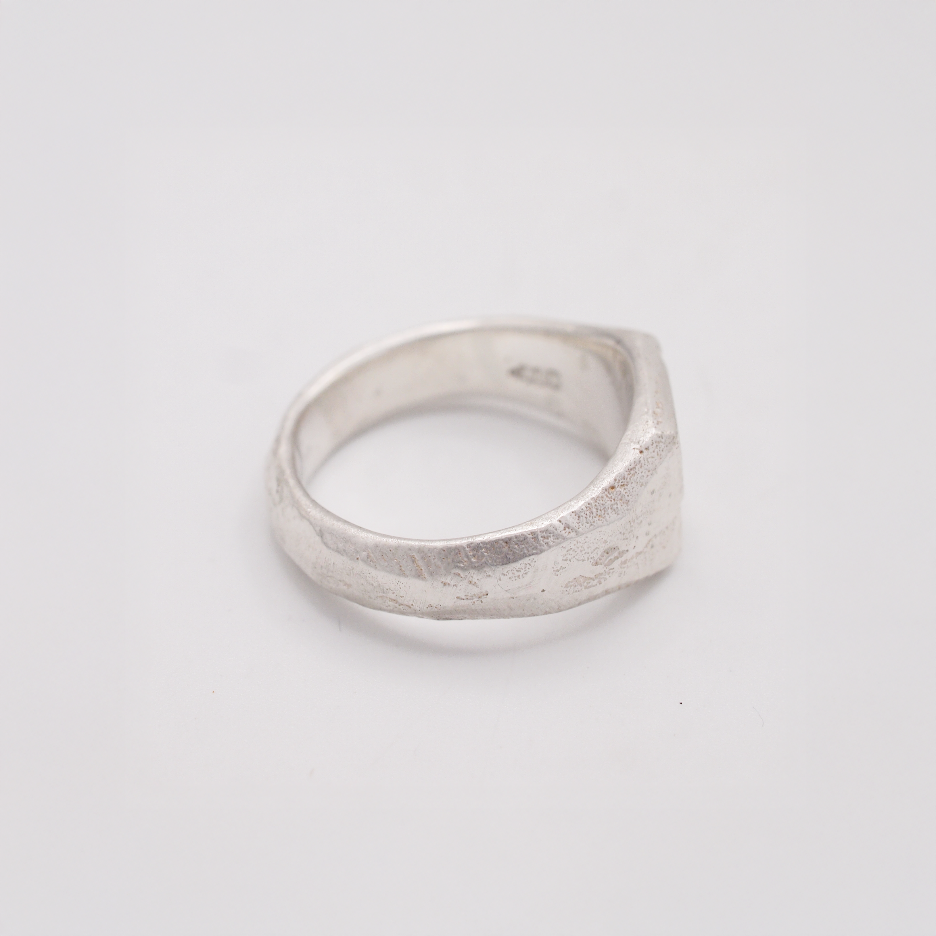 Orange Sapphire Signet-4