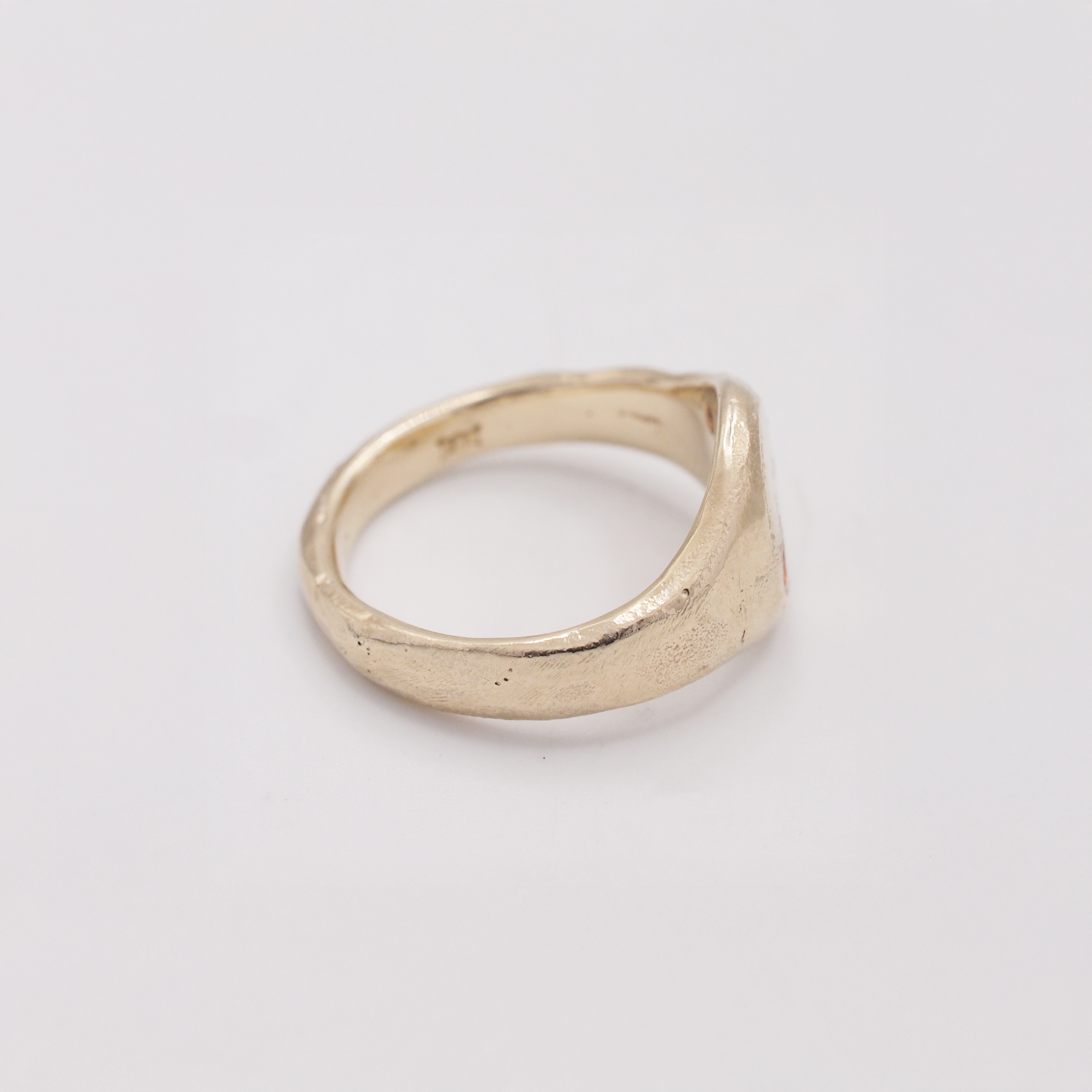 Gold Sapphire Signet-4