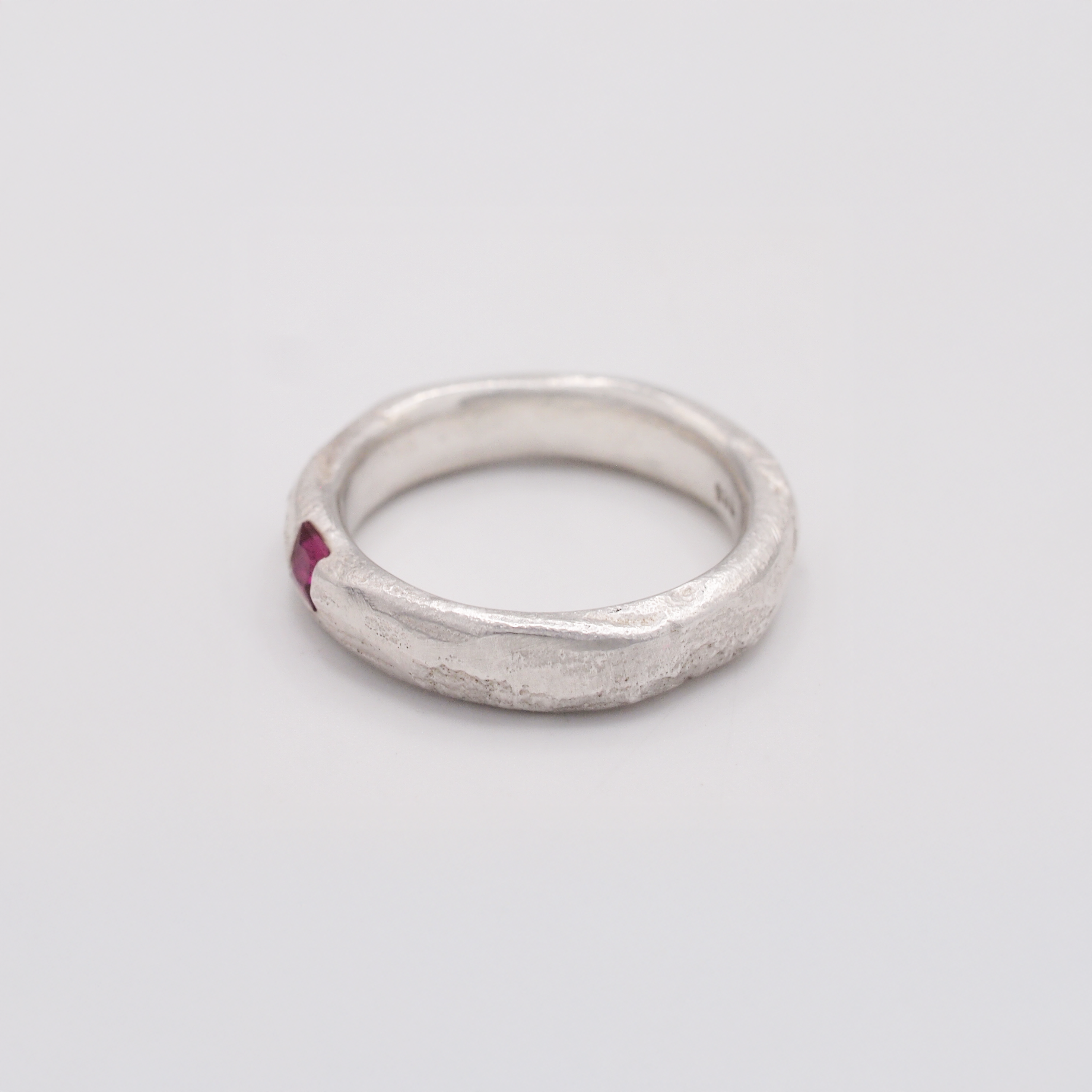 Clear & Pink Ruby Band-4