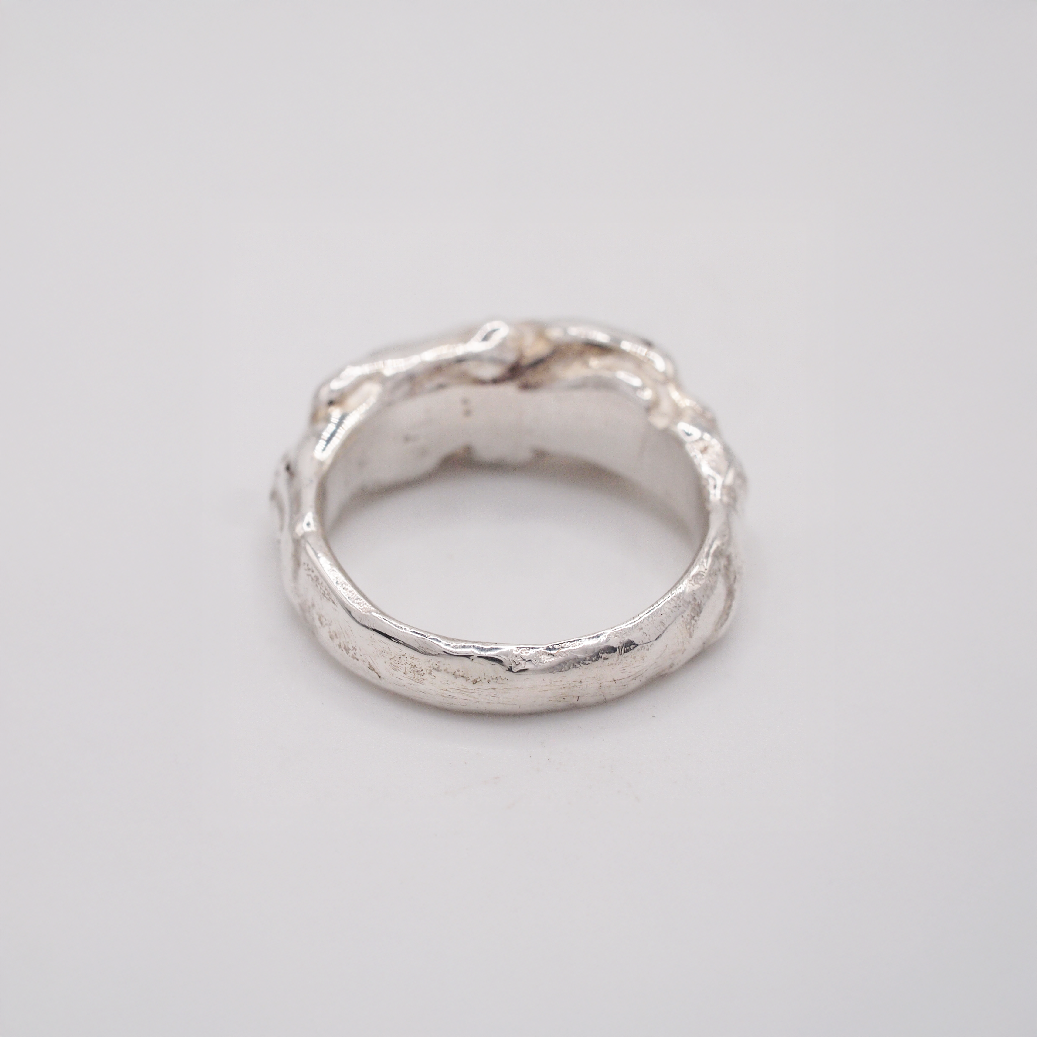 Organic Ruby Bombé Ring-3