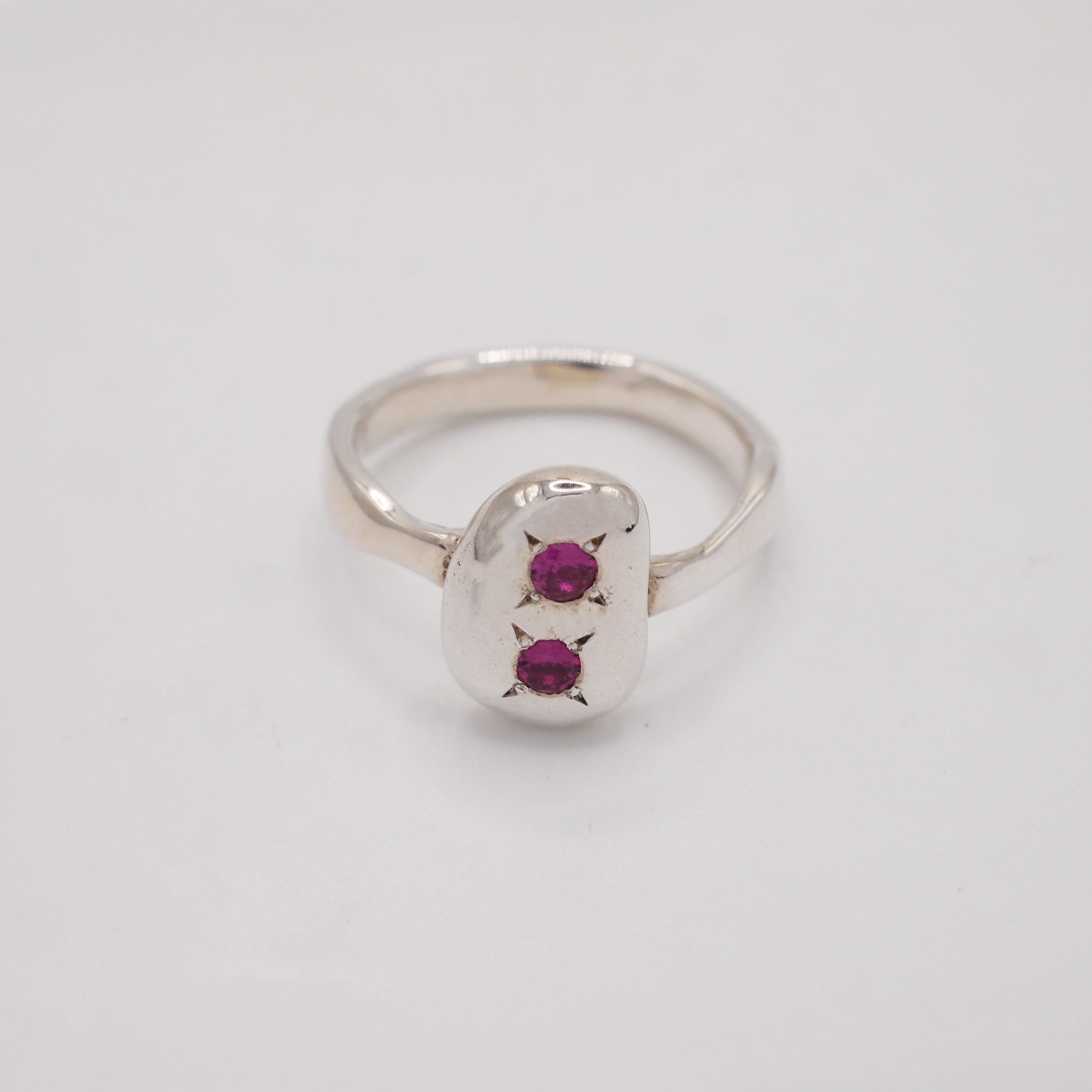 Ruby Tab Ring