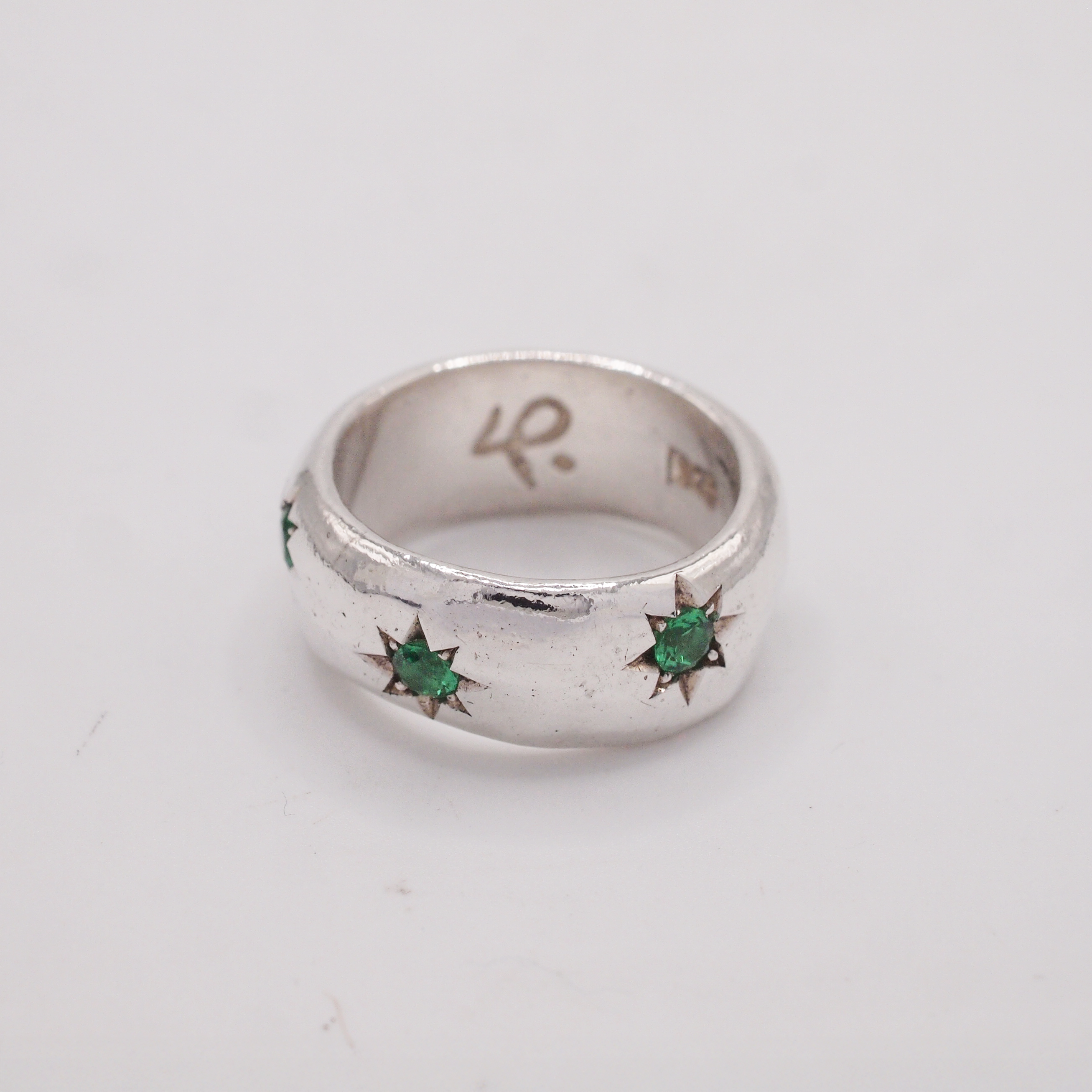 Emerald Stars Ring