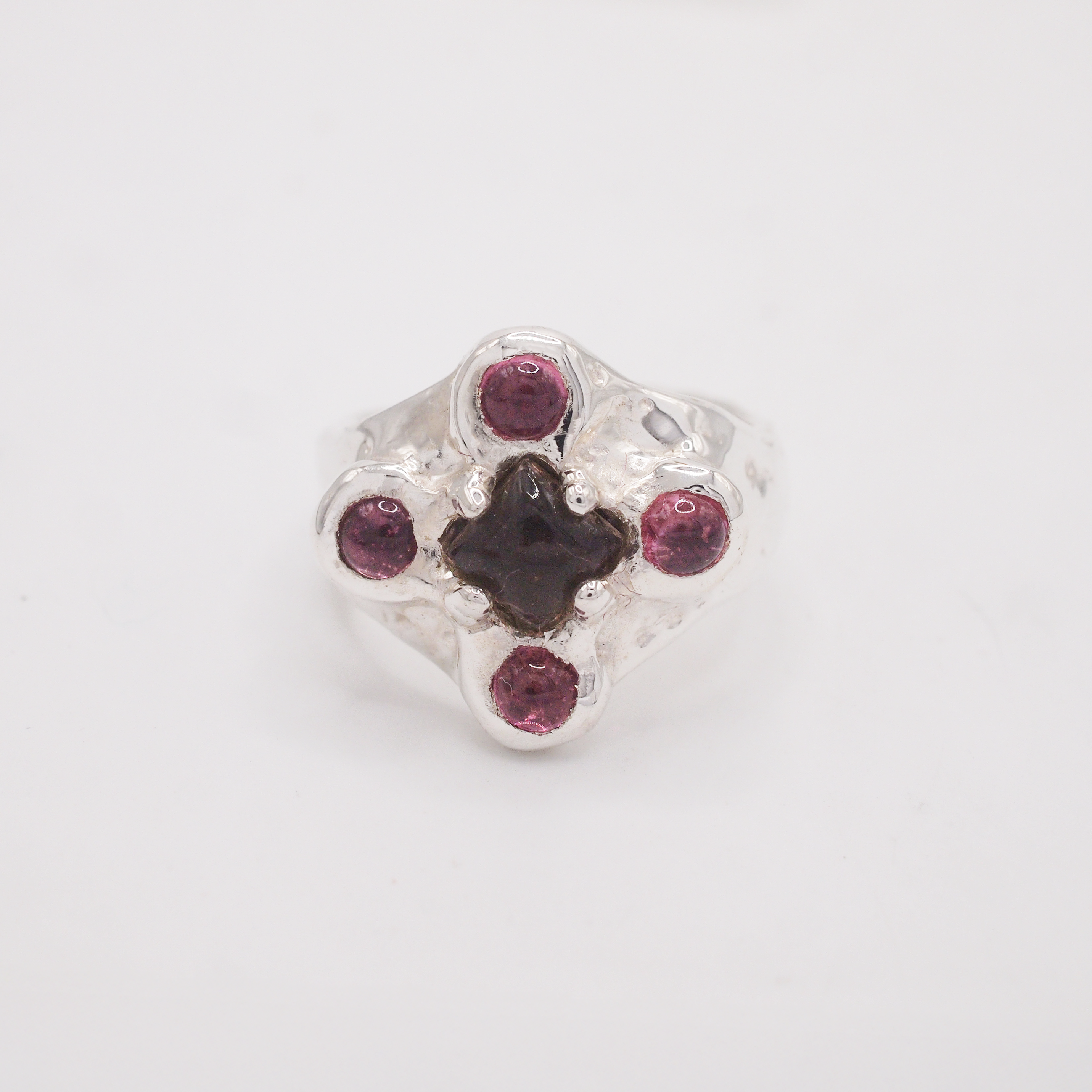 Smokey Pink Candy Ring