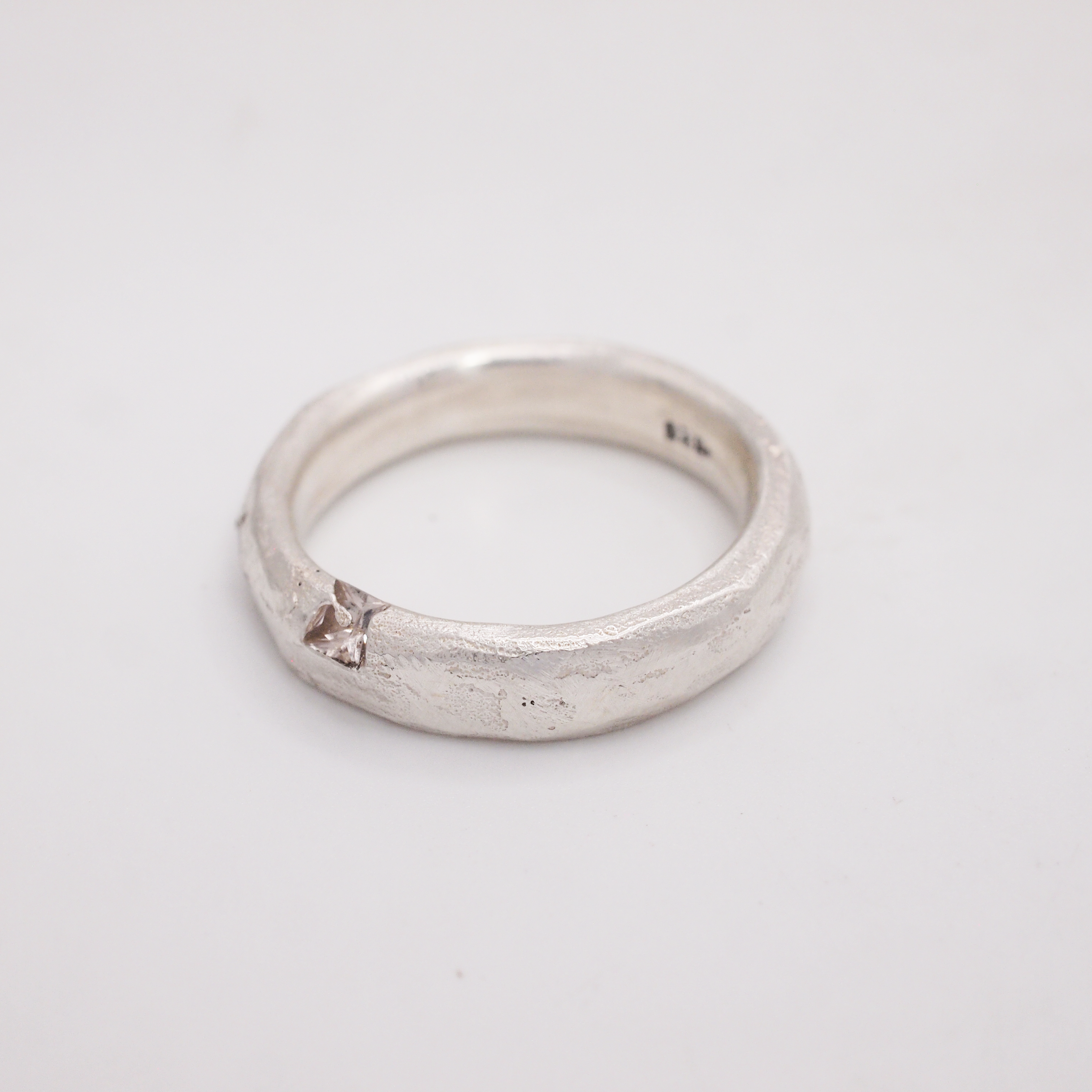 Clear Sapphire Band-2