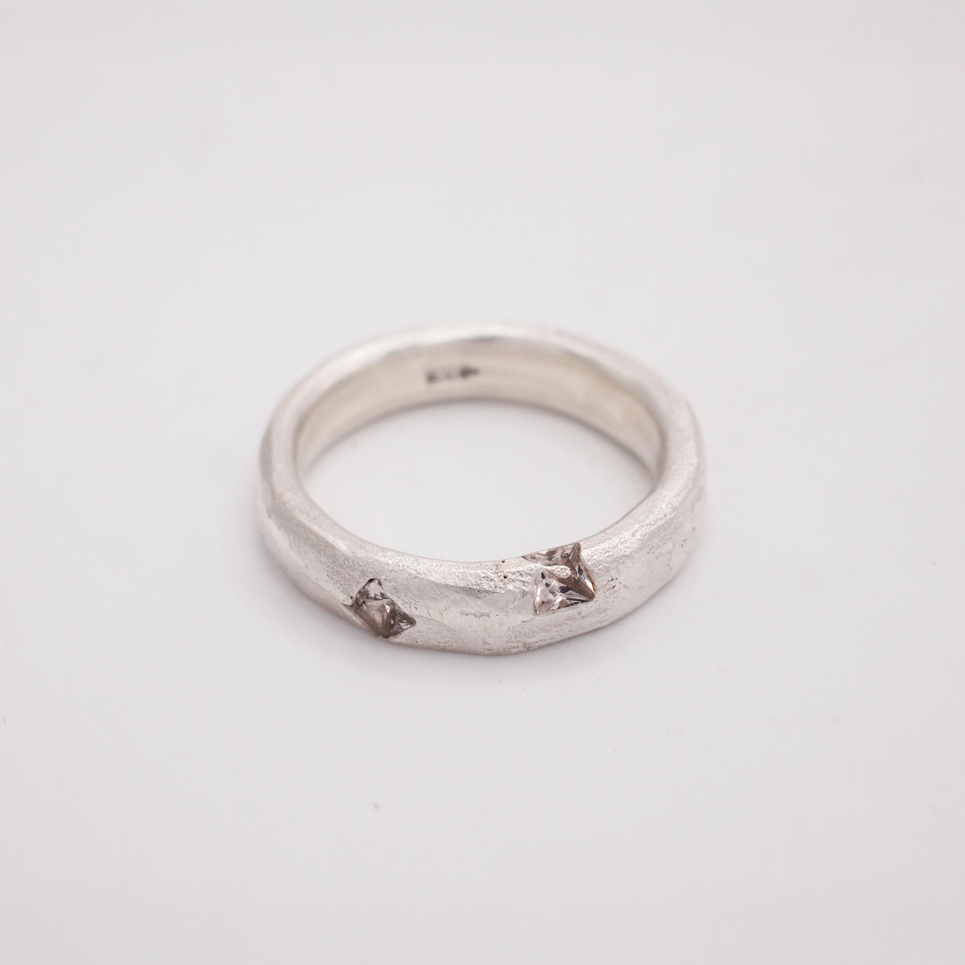 Clear Sapphire Band