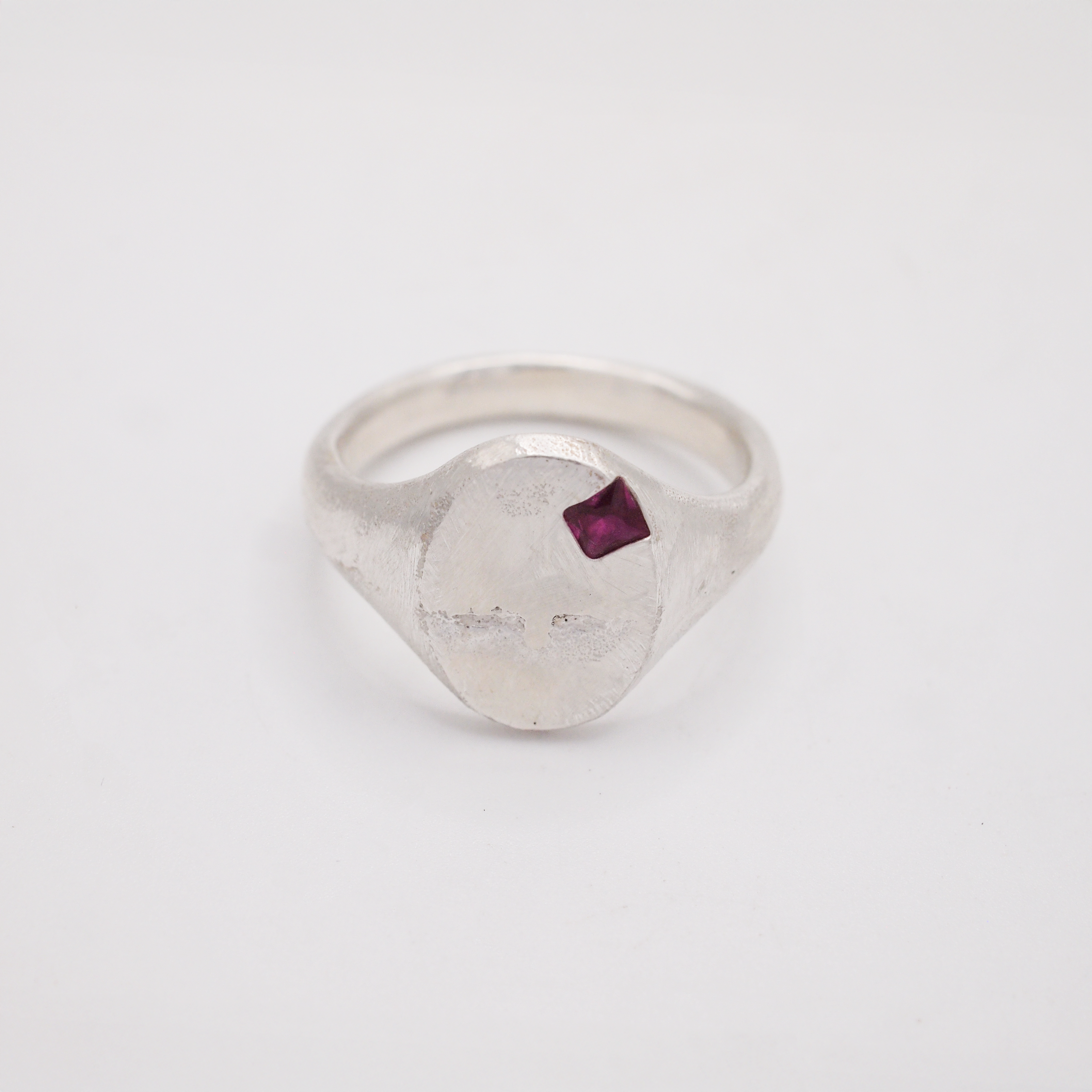 Ruby Circular Signet