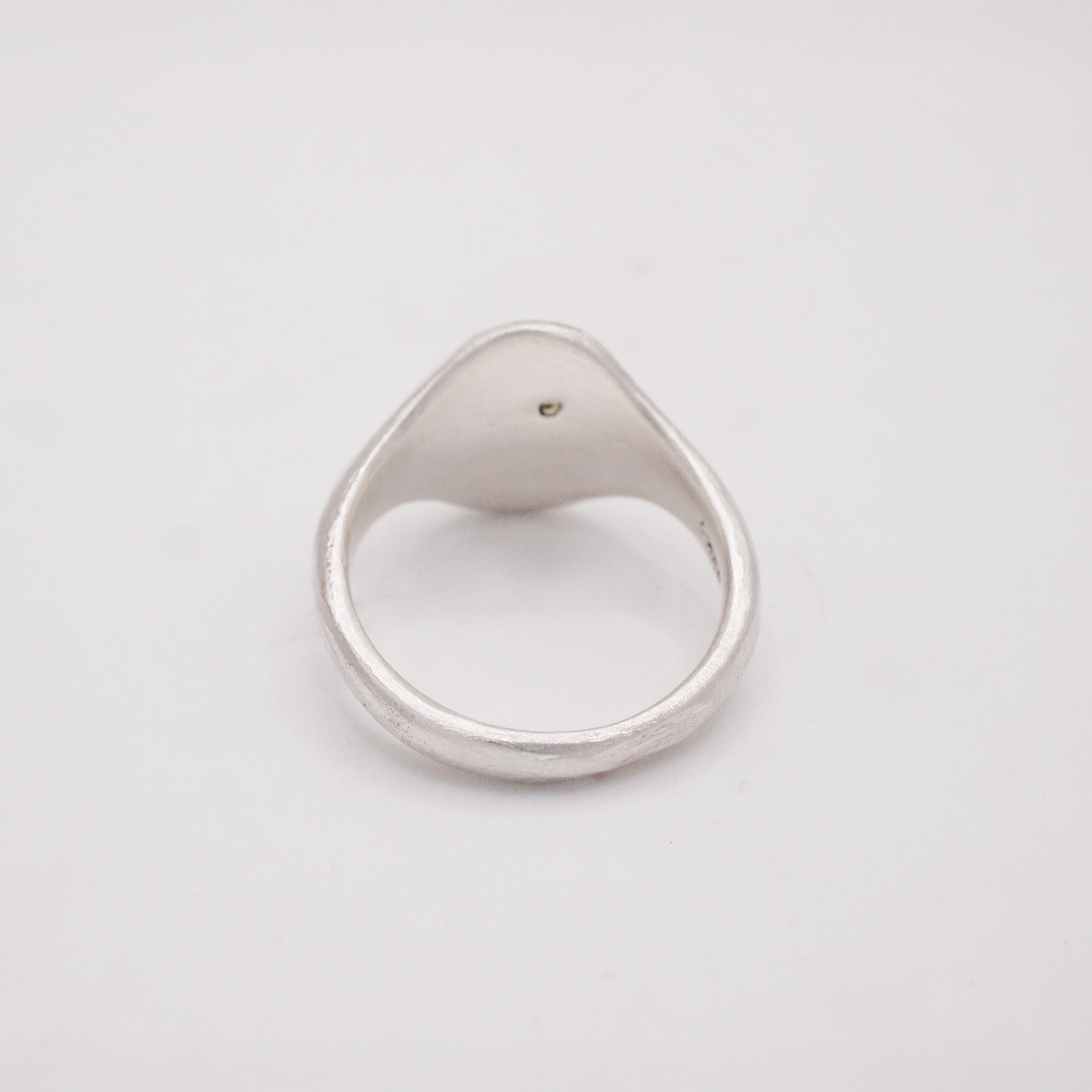 Yellow Sapphire Circular Signet-3