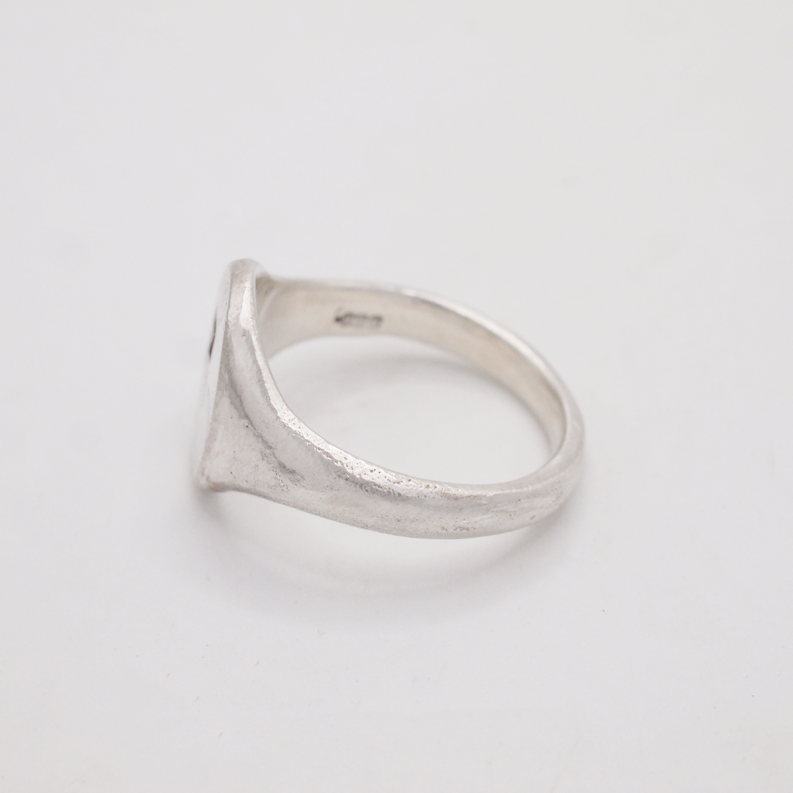 Yellow Sapphire Circular Signet-2