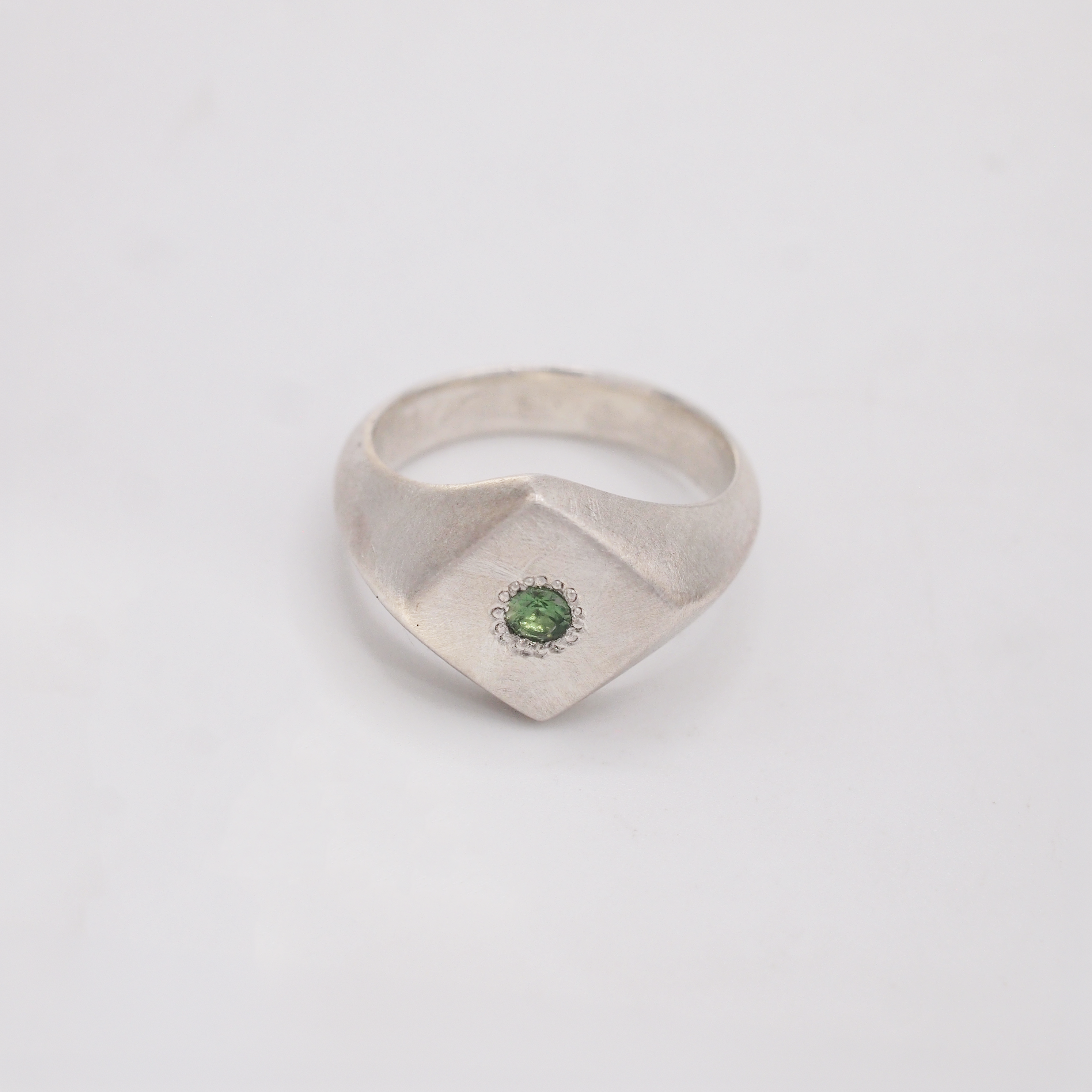 Angled Square Signet