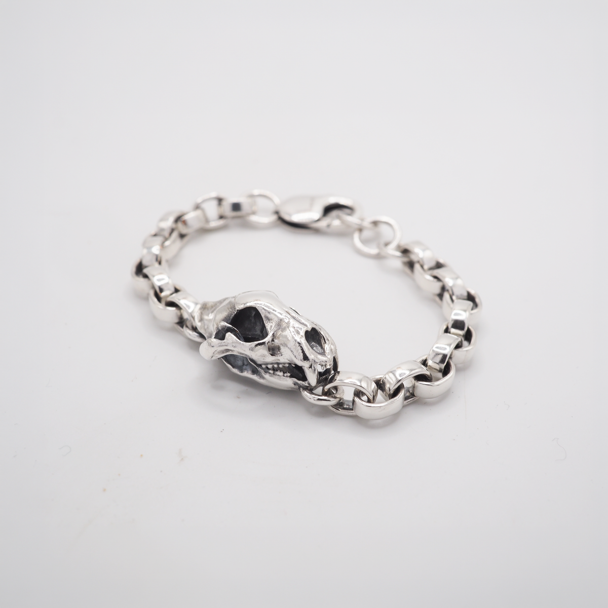 Lion Skull Wrist Chain