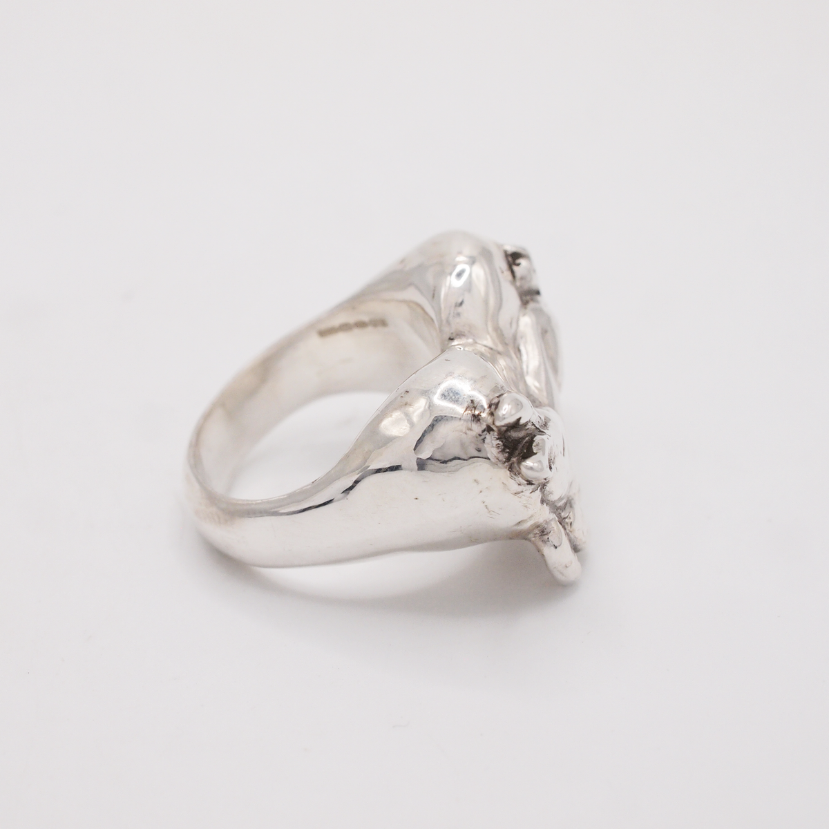 Bunny Heart Signet Ring-6