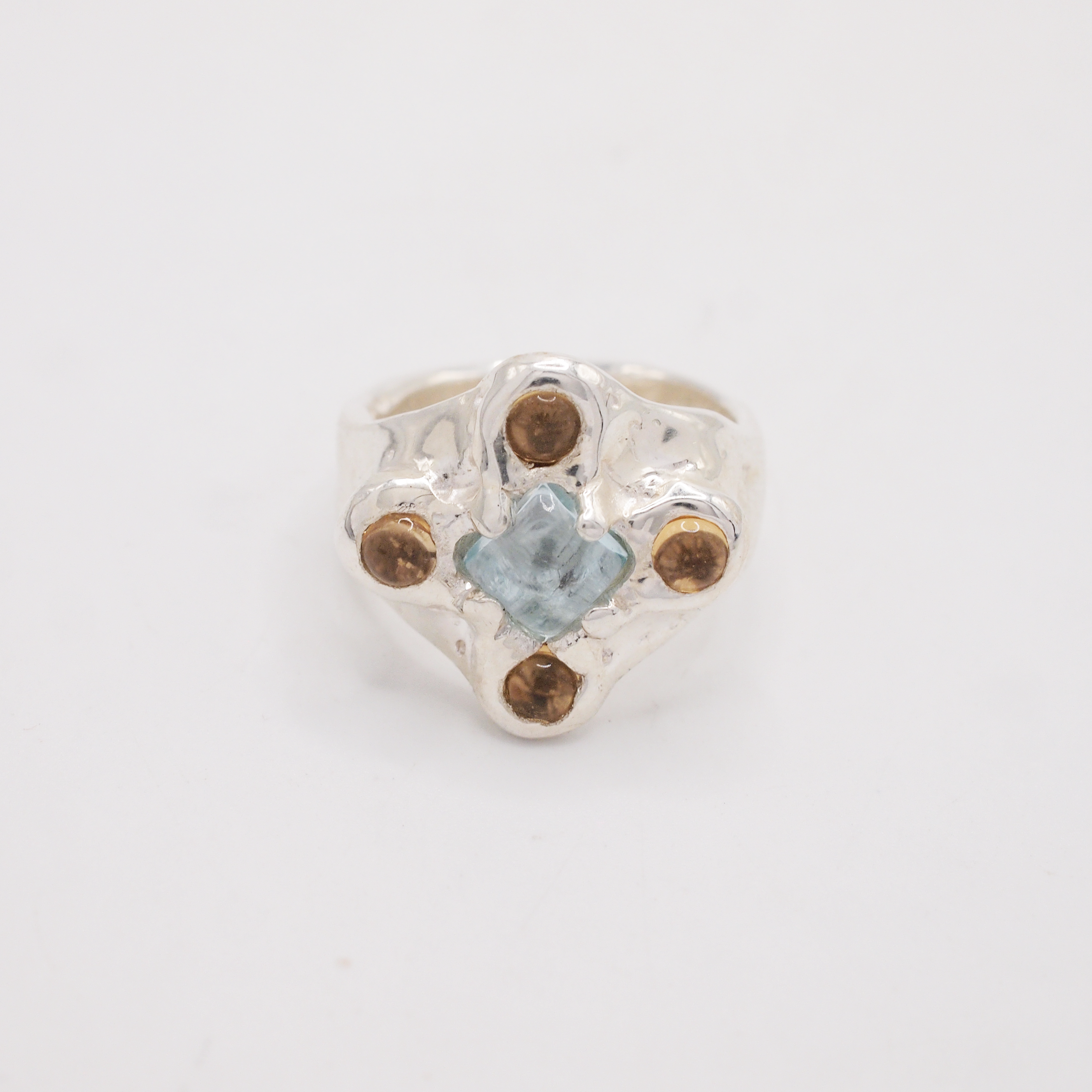 Cirtine & Topaz Candy Ring-1
