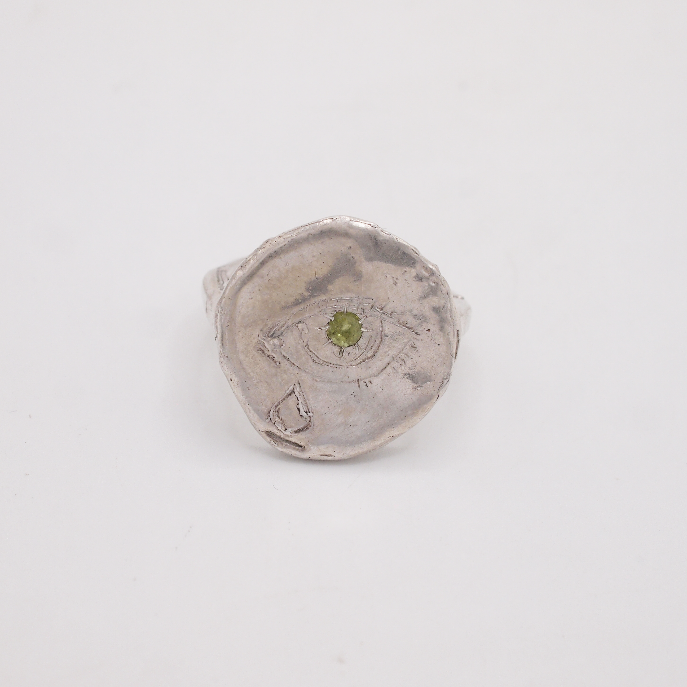 Peridot Lacrimosa Ring-2