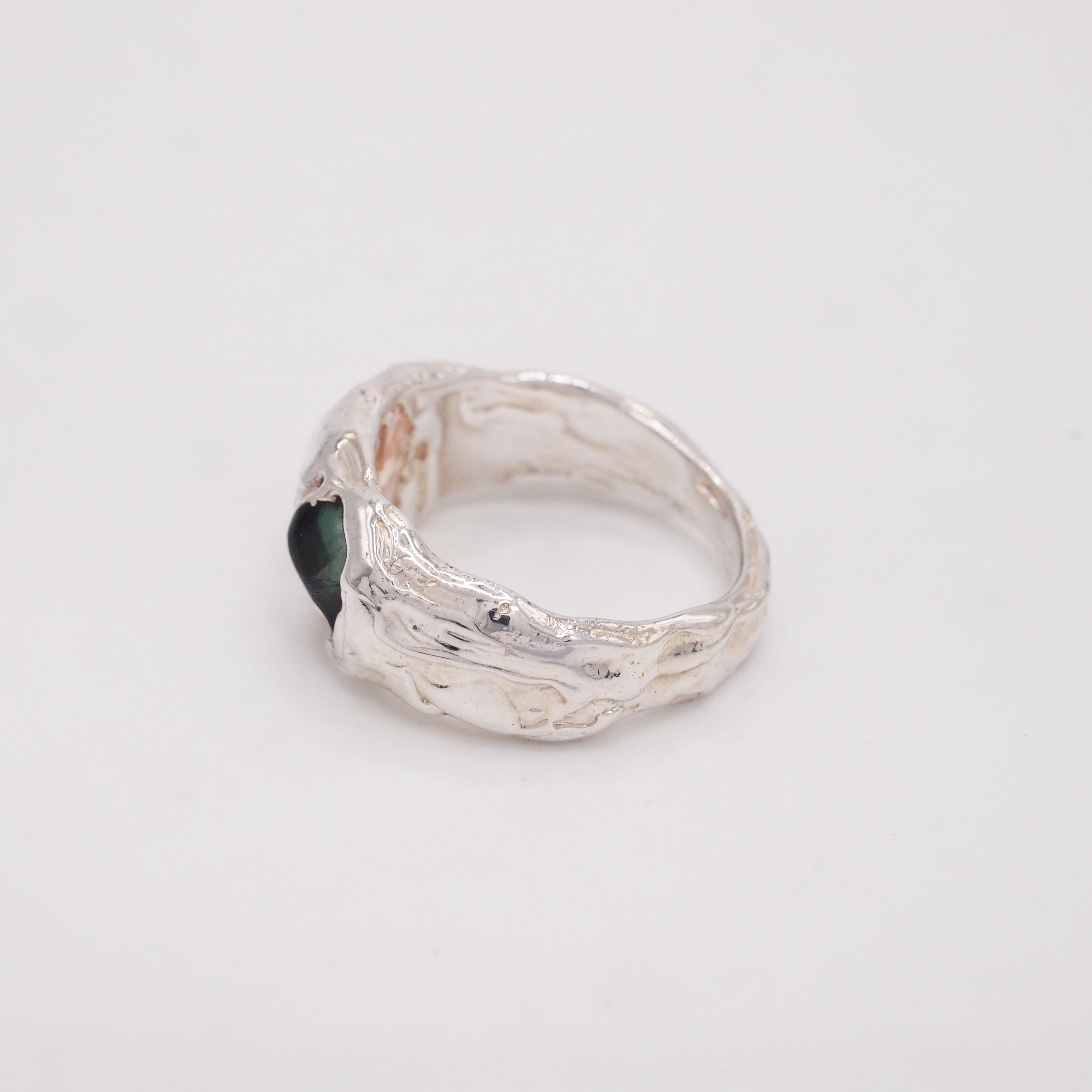 Green & Peach Flux Ring-2