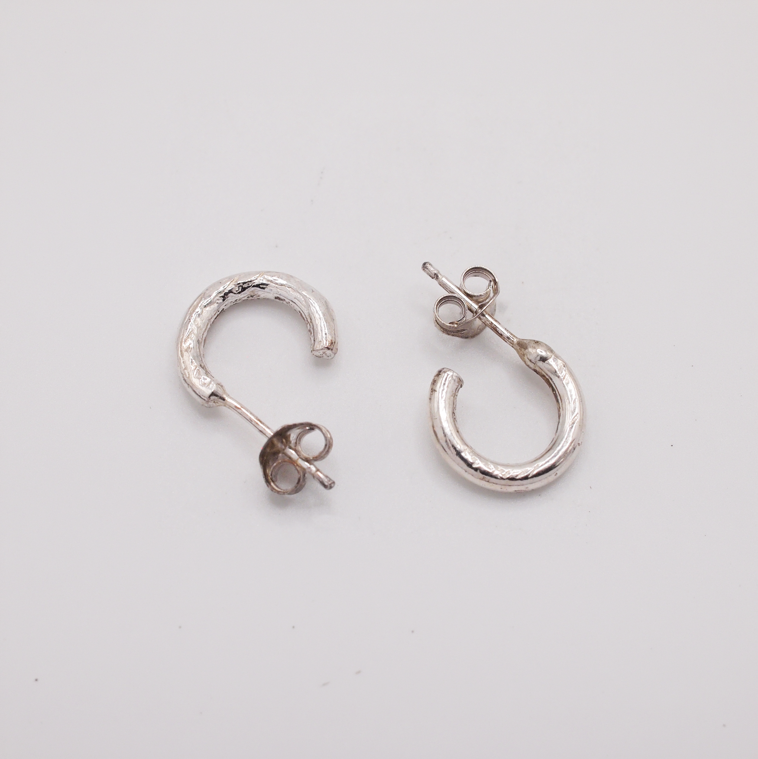 Organic Hoop Earrings-1