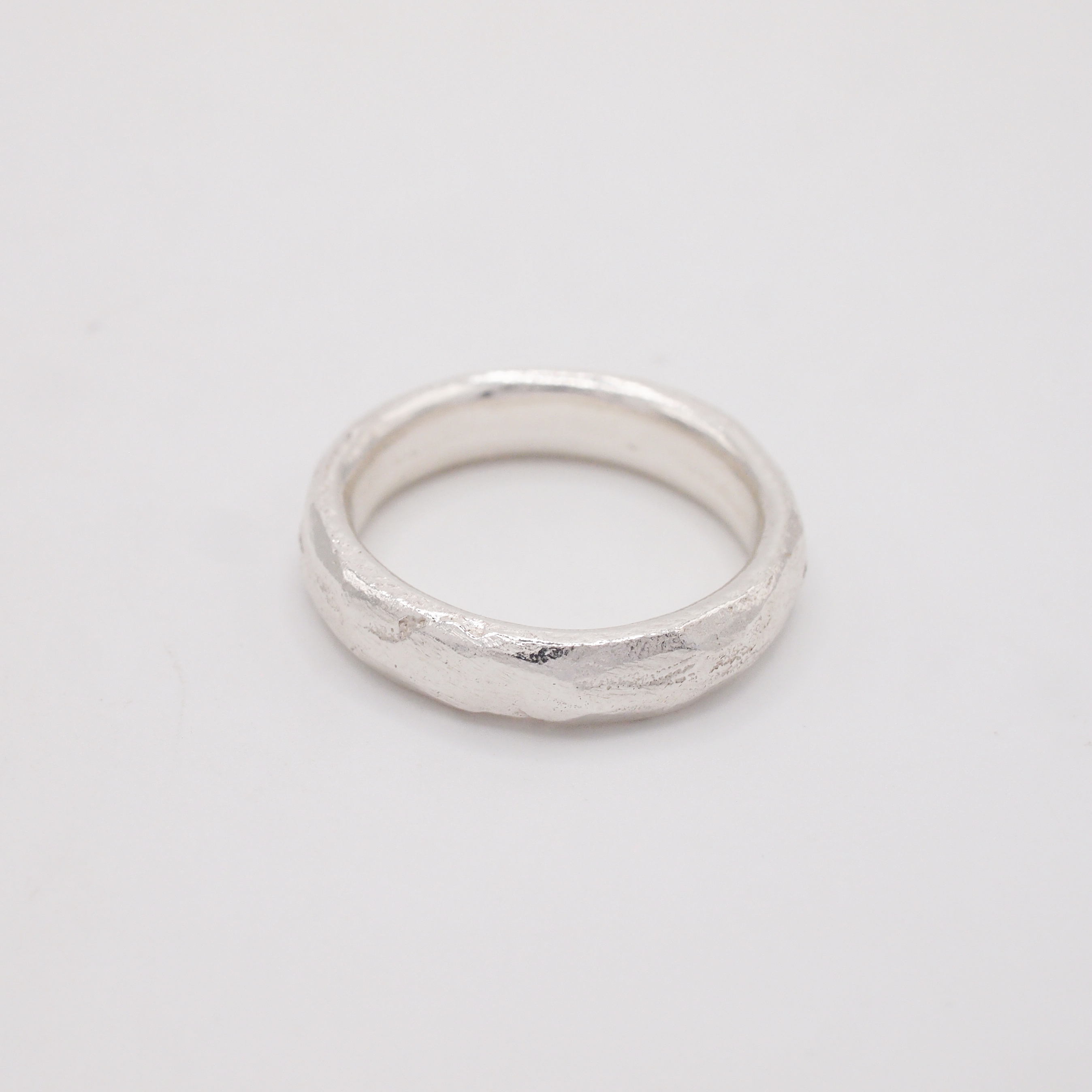 Raw Forest Sapphire Band-3