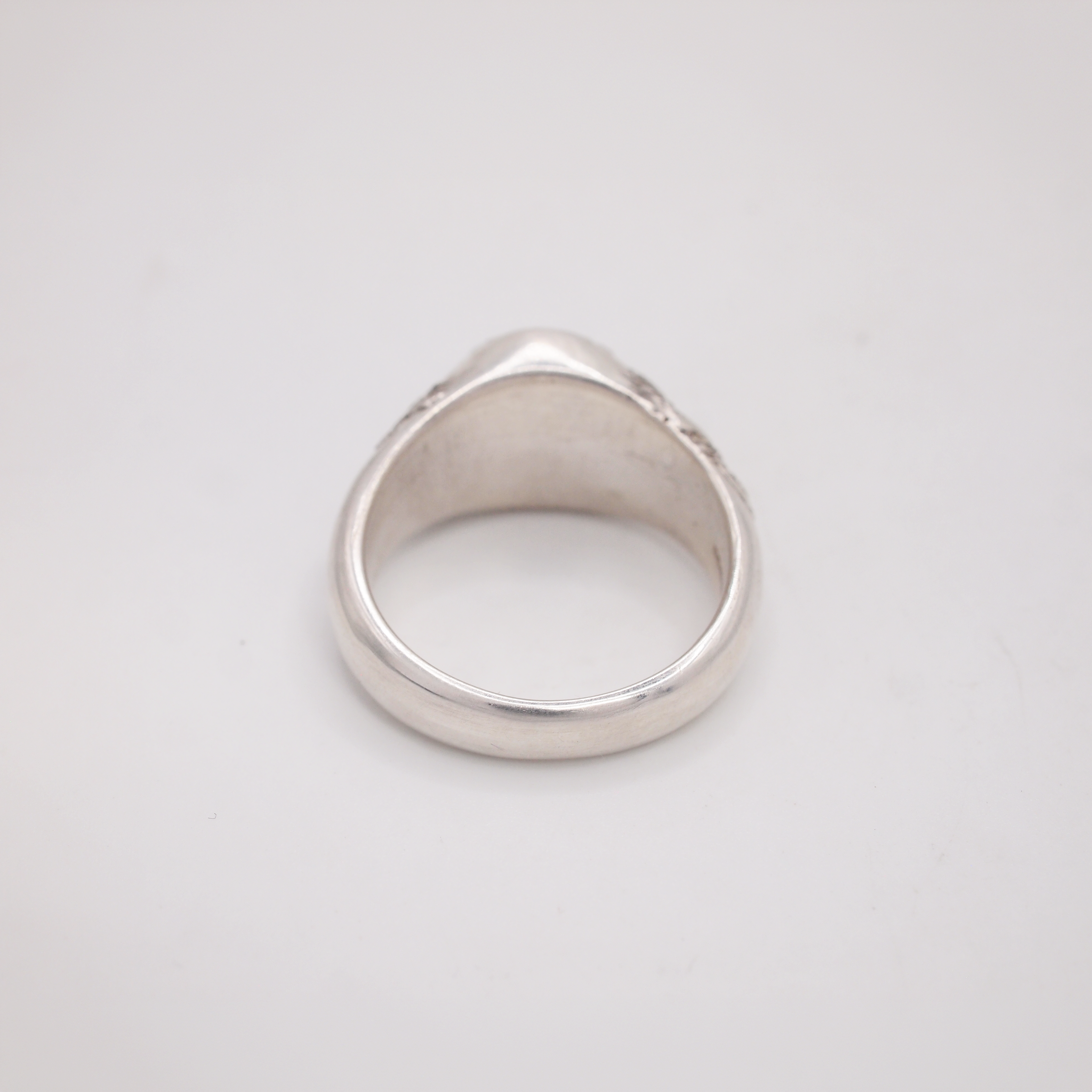 Textured Oval Signet-3