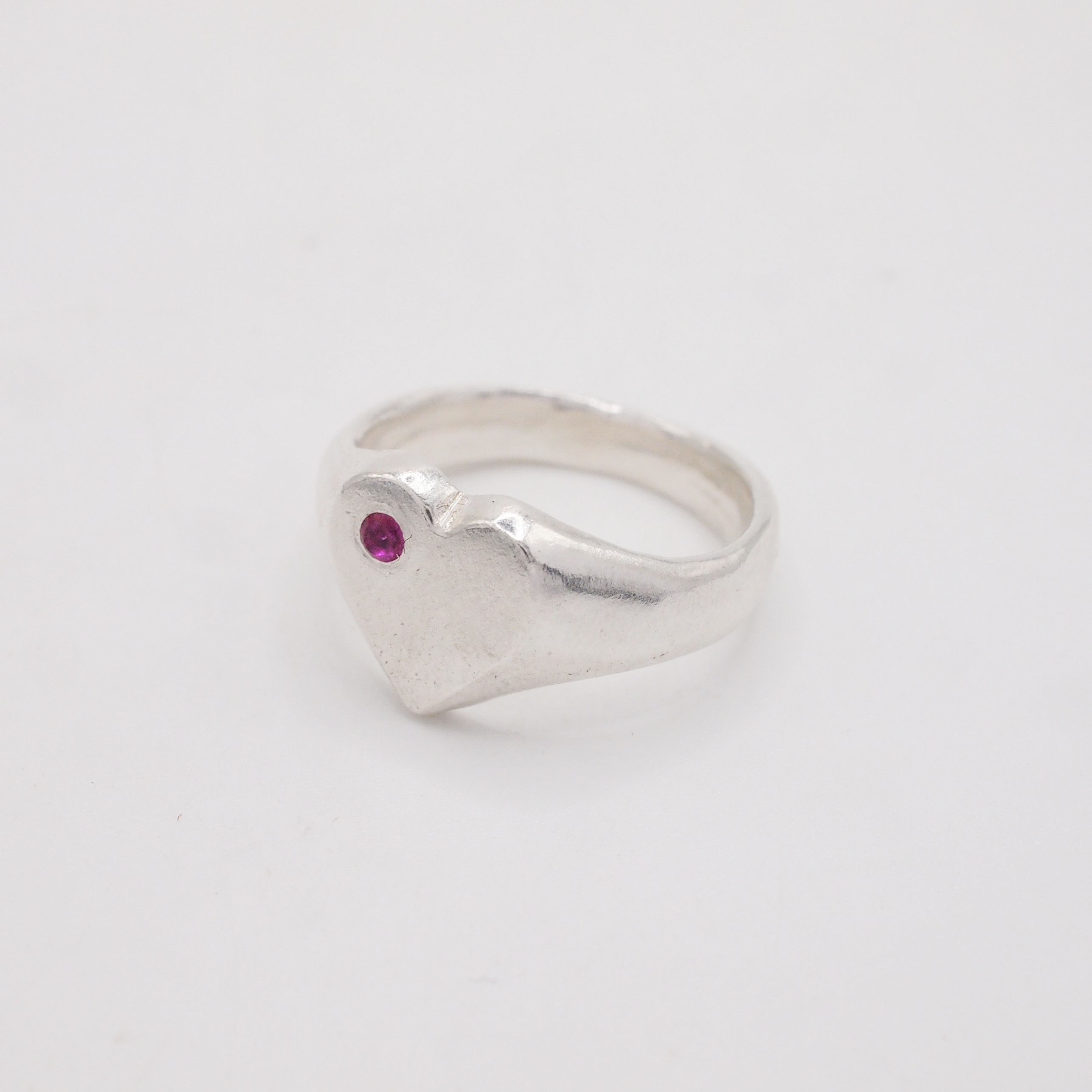 Ruby Heart Ring-2