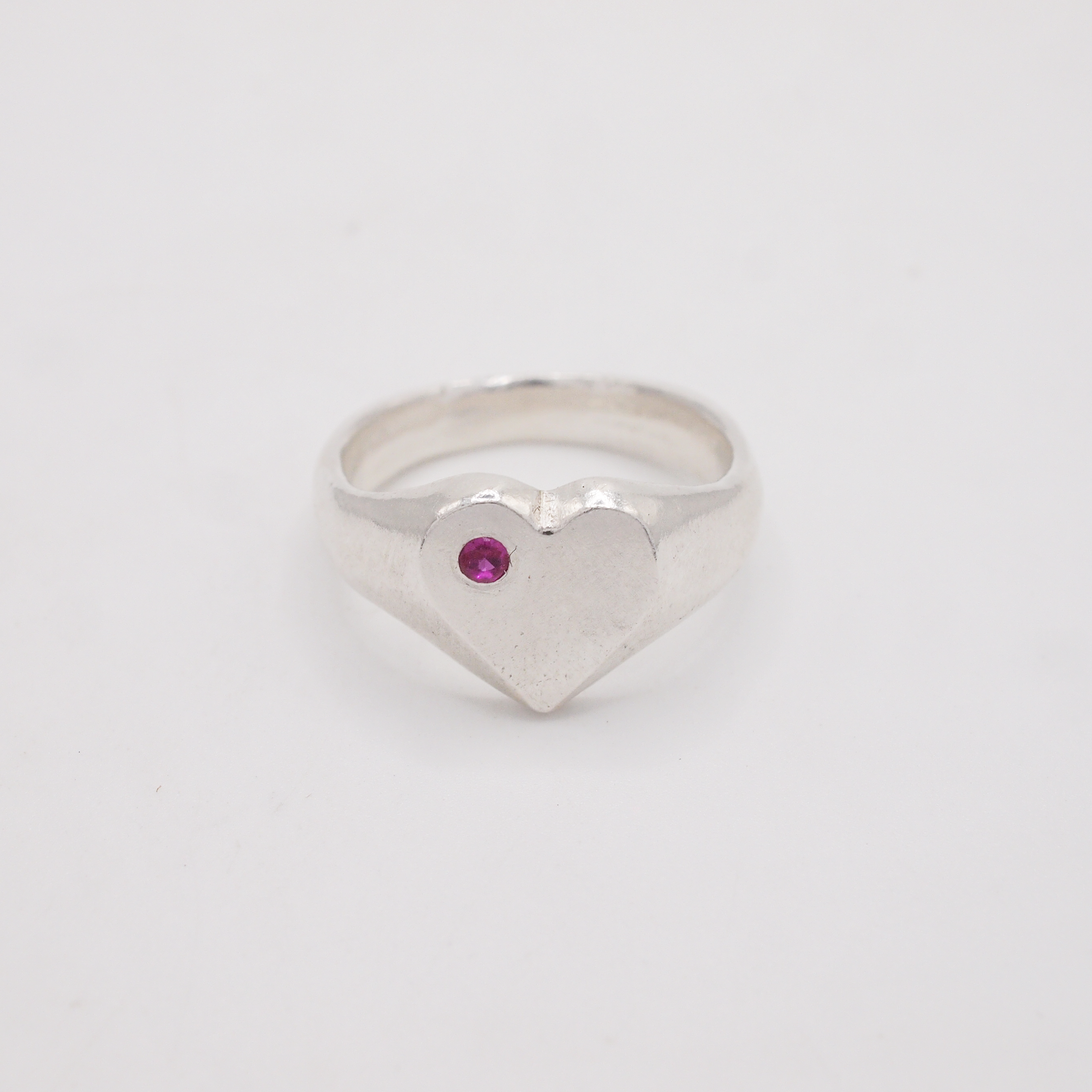 Ruby Heart Ring