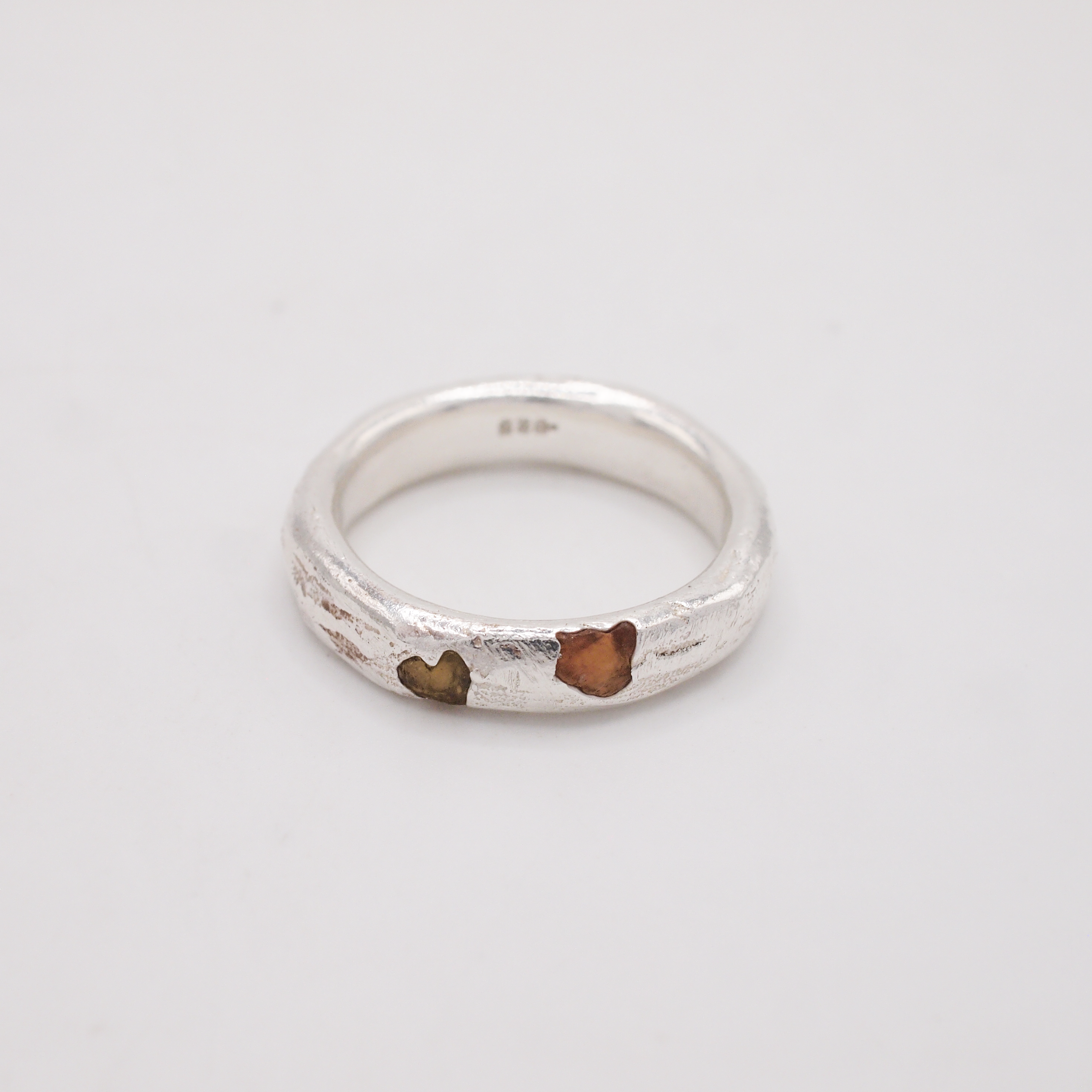 Raw Yellow Sapphire Band
