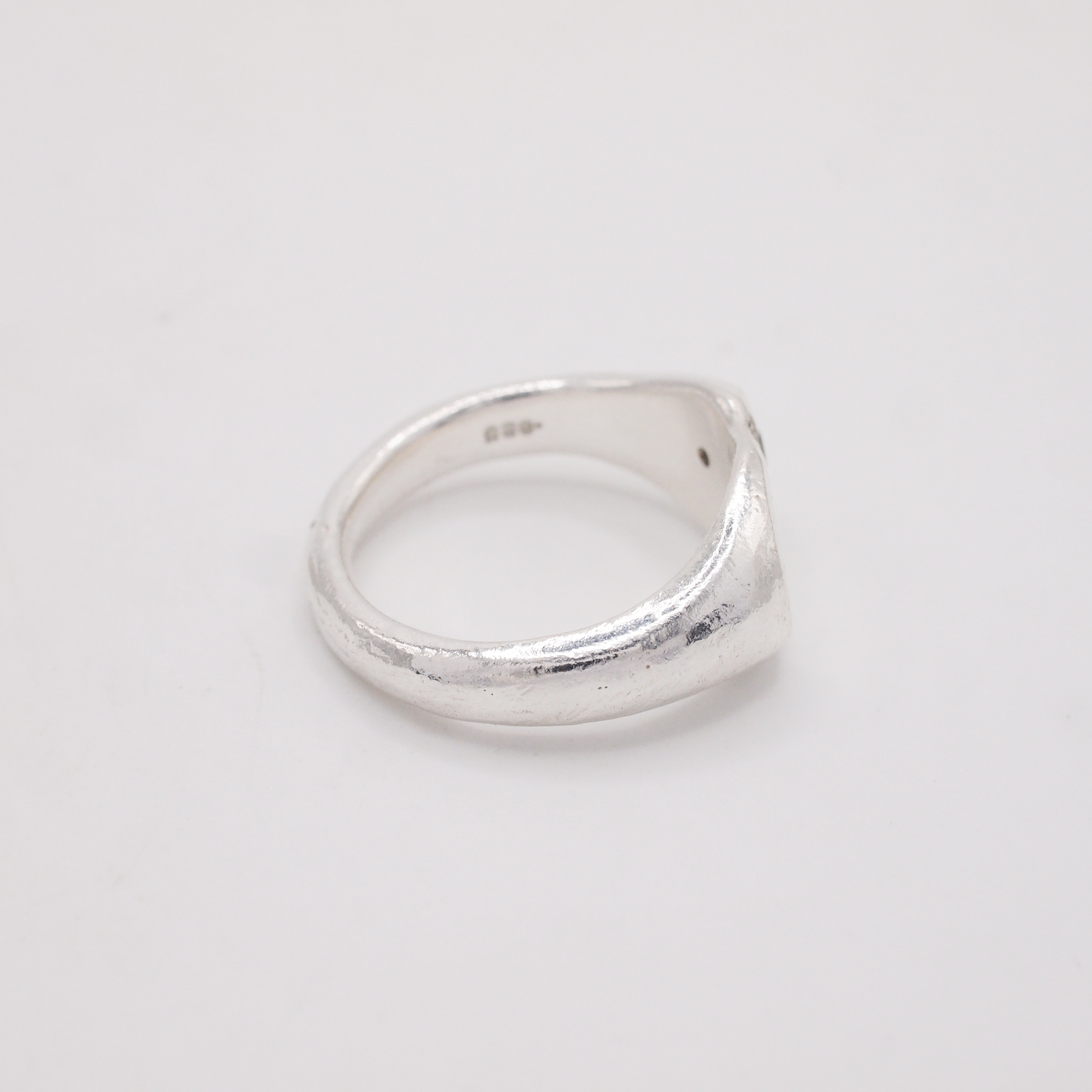 Olive CZ Oval Signet-2