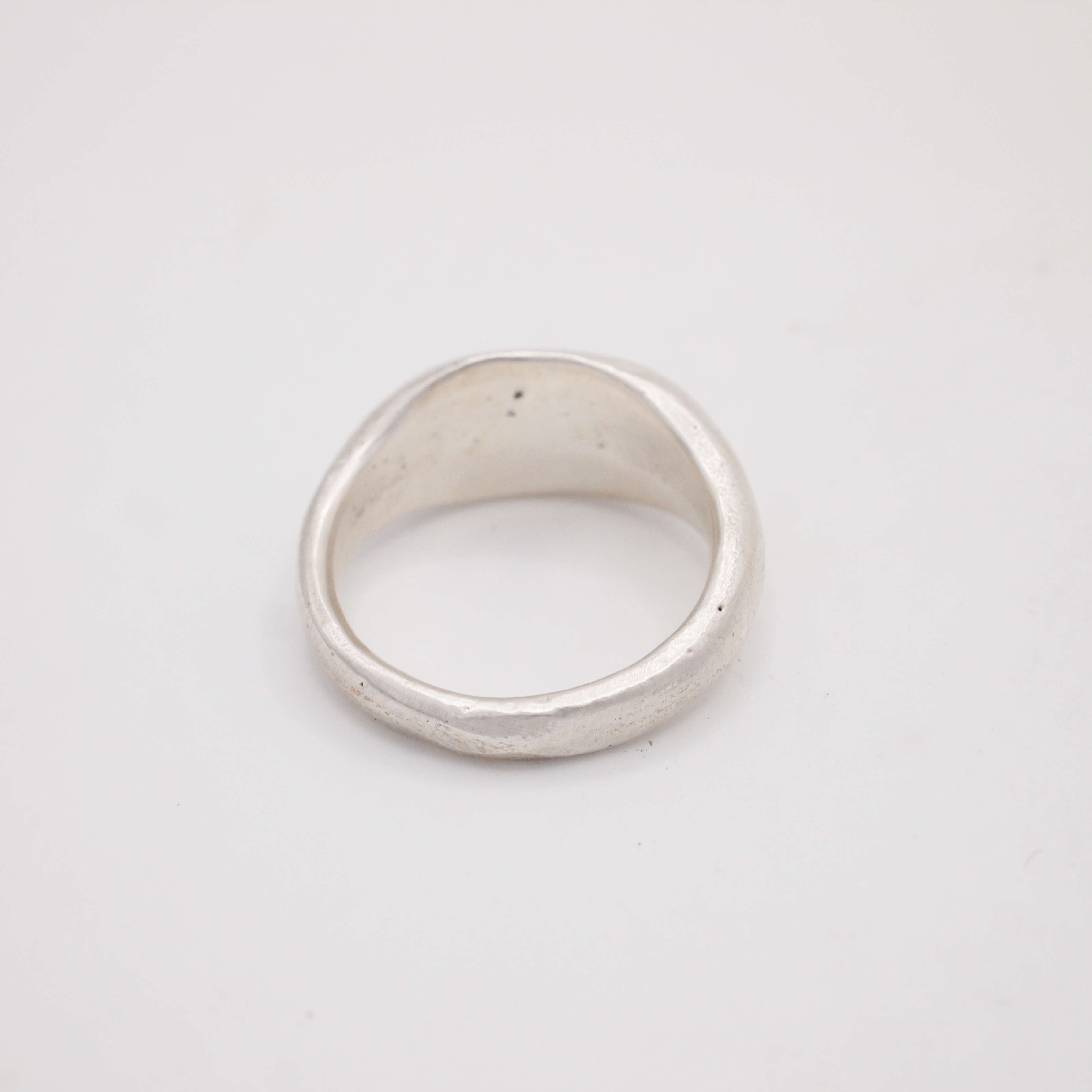 Pink Sapphire Oval Signet-3