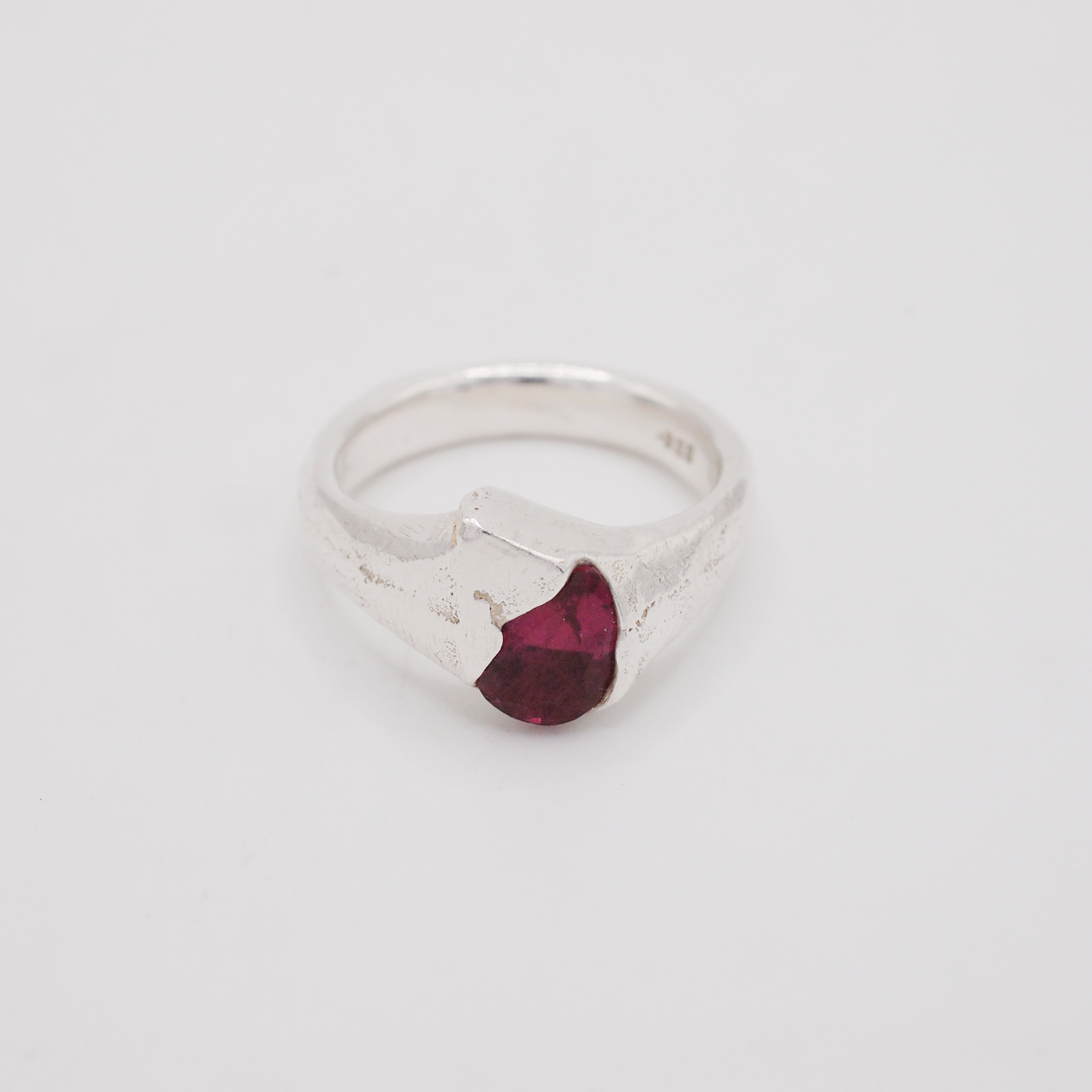 Hidden Ruby Drop Ring-1
