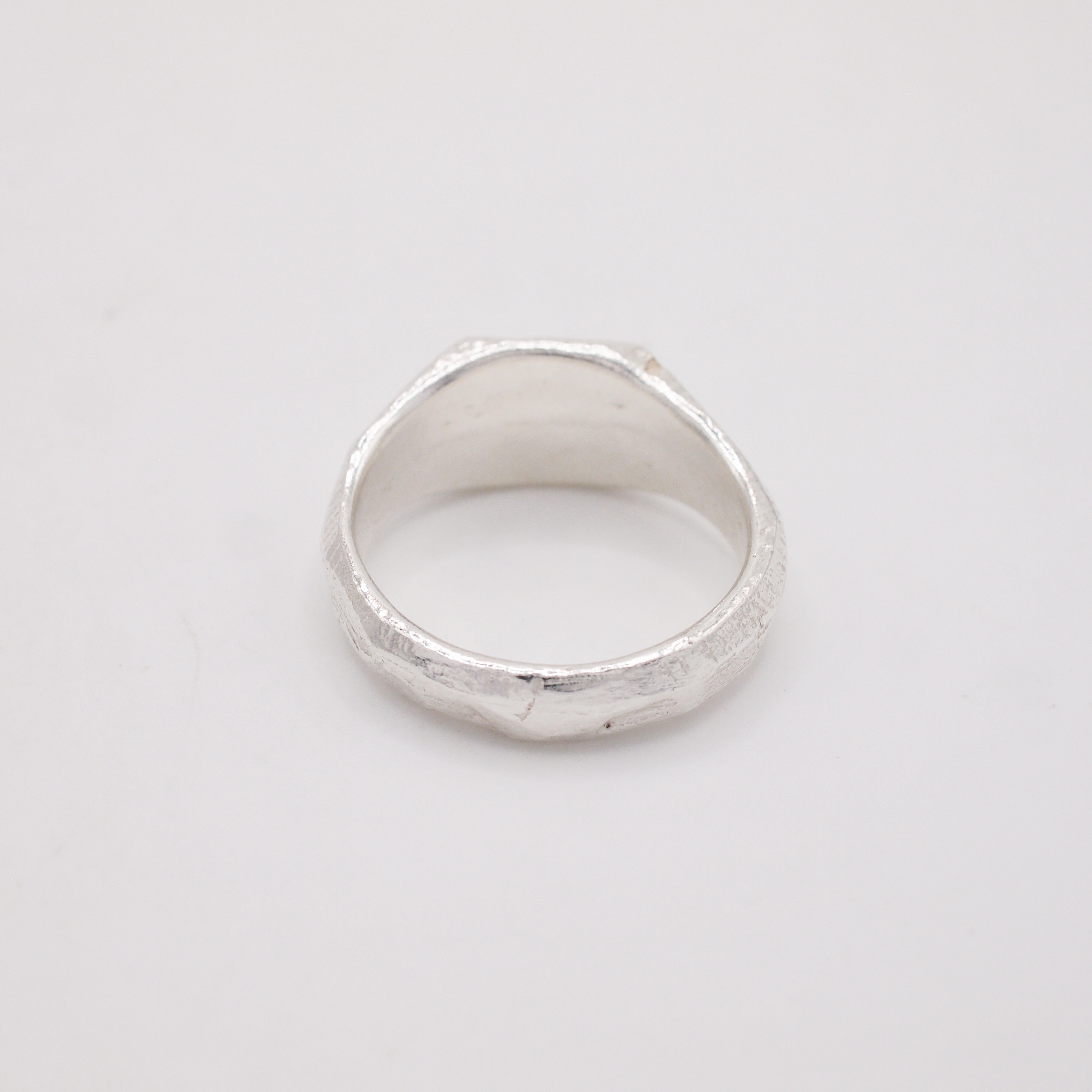 Clear & Yellow Square Signet-4