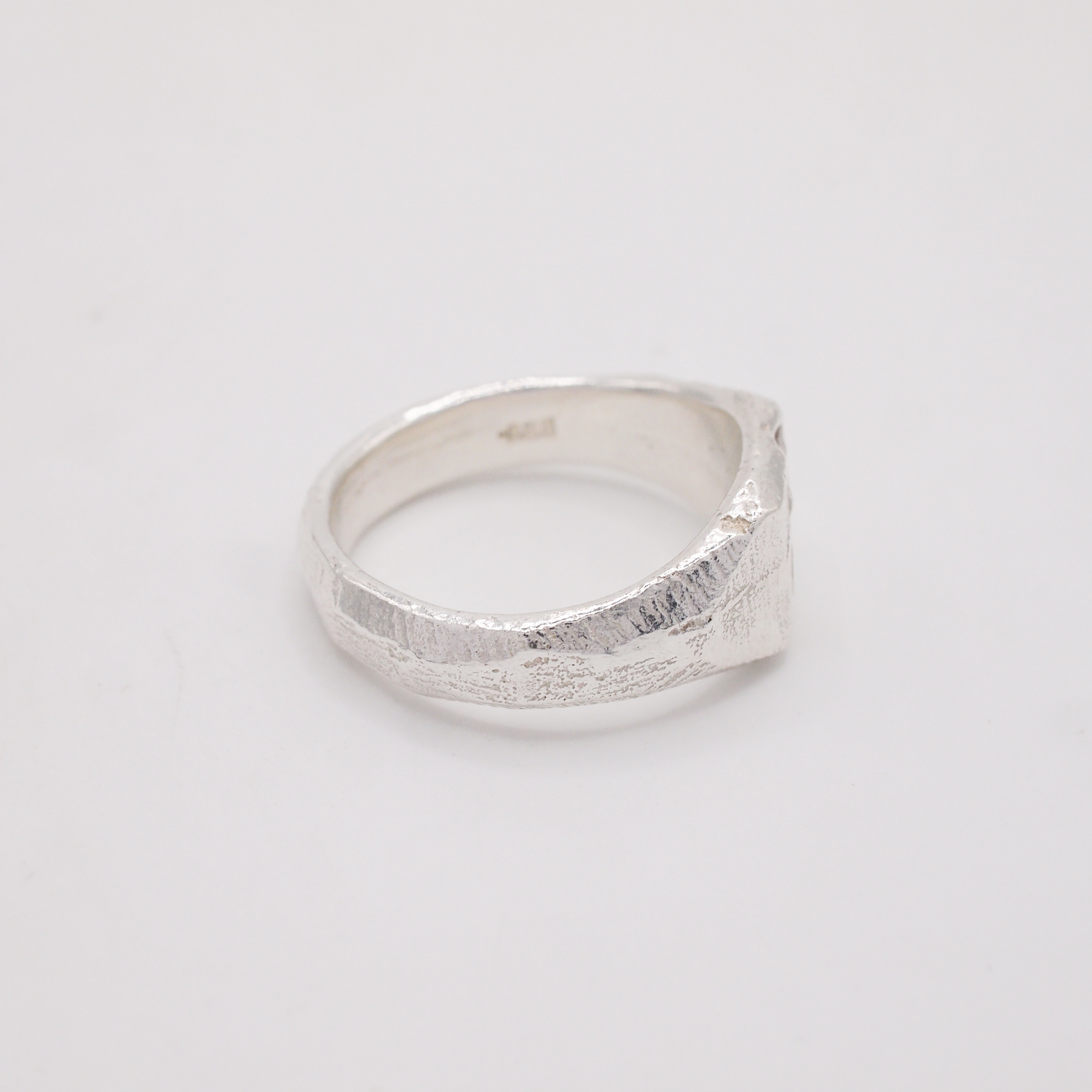 Clear & Yellow Square Signet-5