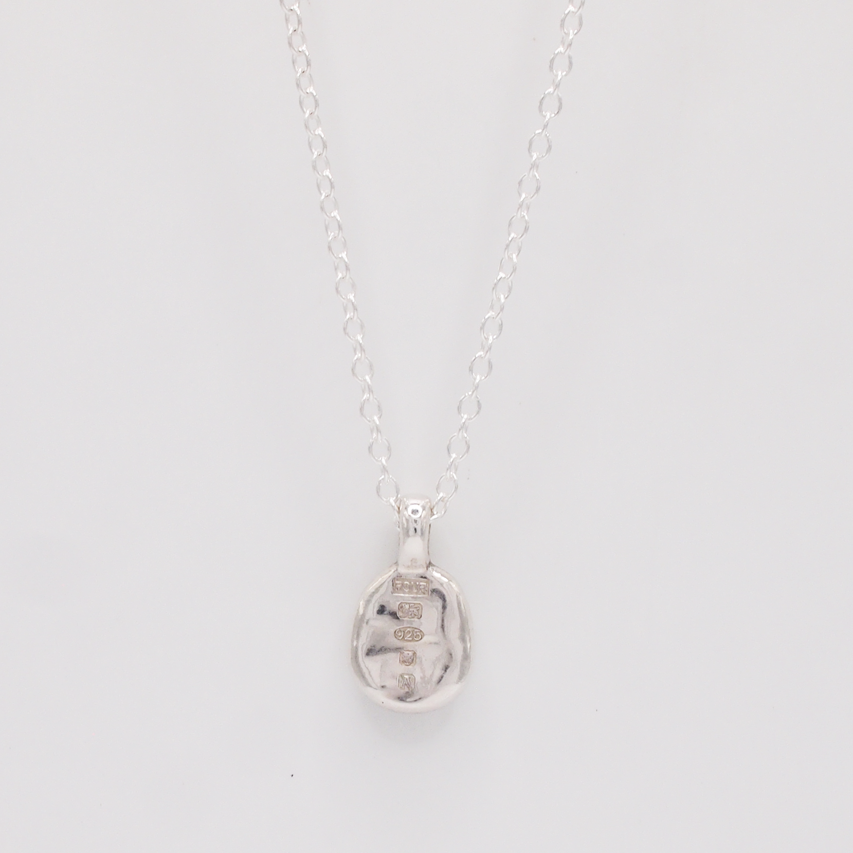 Sapphire Drop Necklace-2