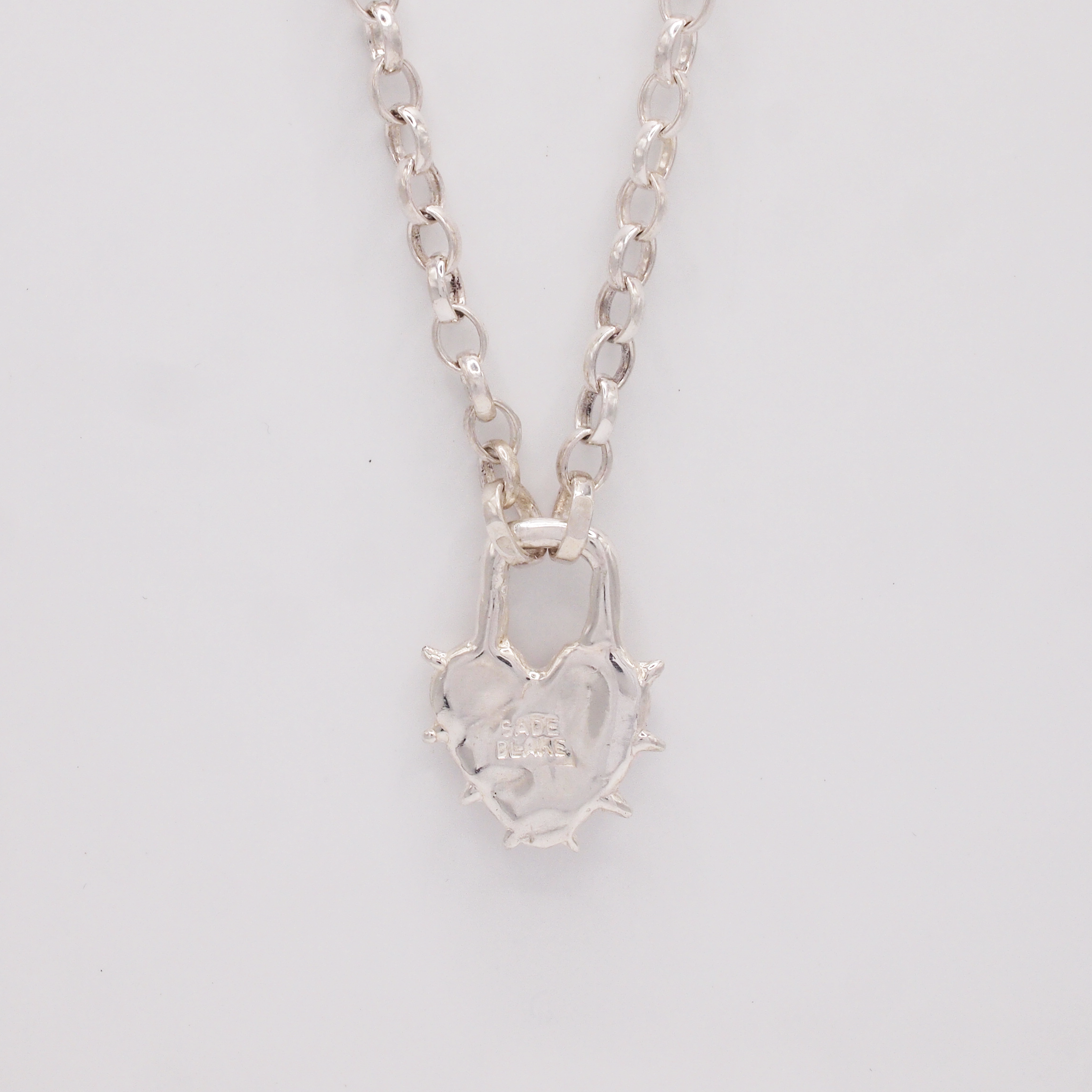 Ruby Heart Necklace-3