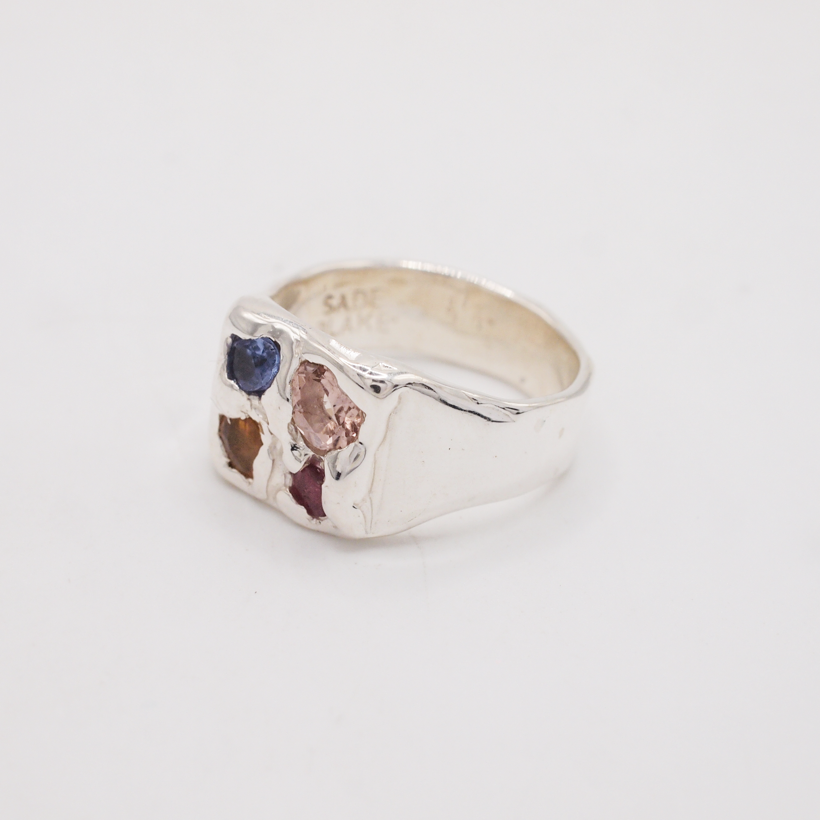 Rainbow Signet Ring-2