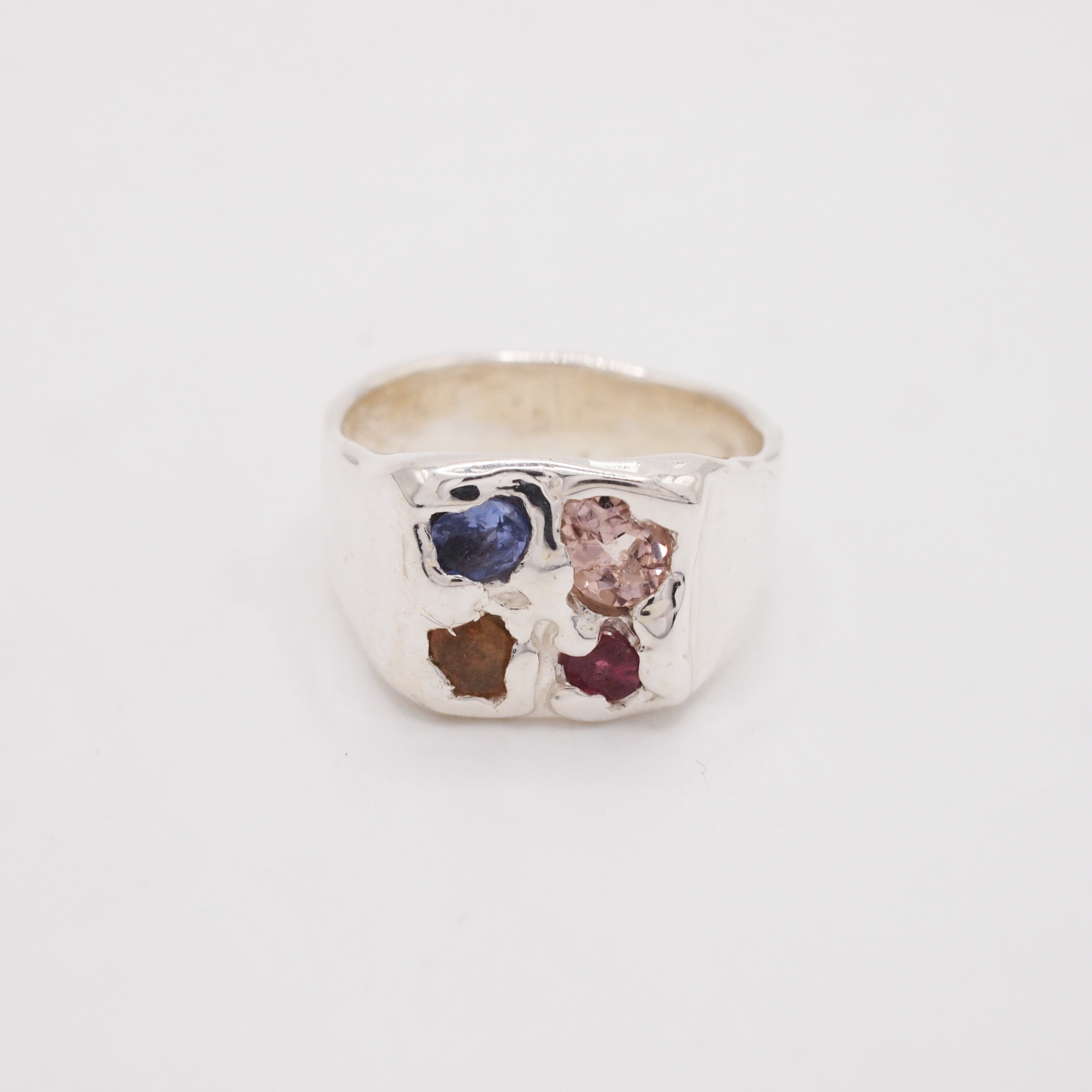 Rainbow Signet Ring