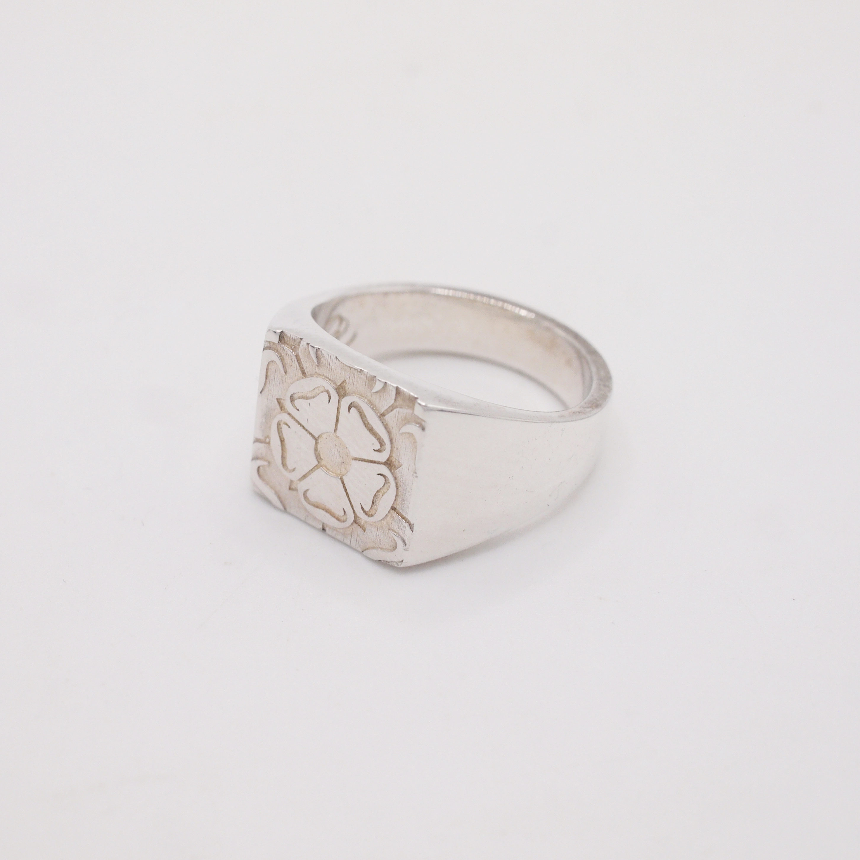 Square Yorkshire Rose Ring-2